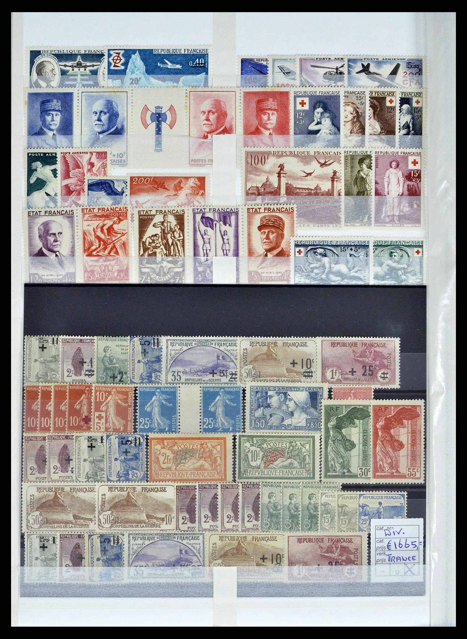 38720 0004 - Stamp collection 38720 European countries.