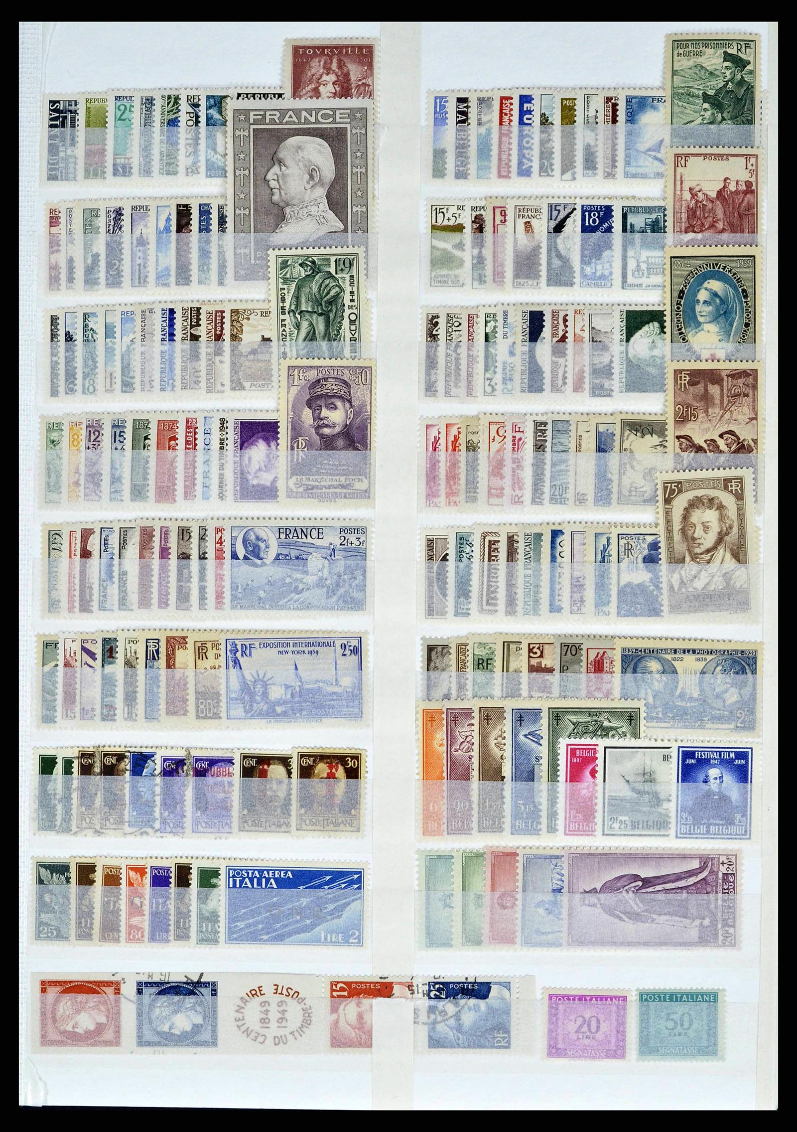 38720 0005 - Postzegelverzameling 38720 Europese landen.