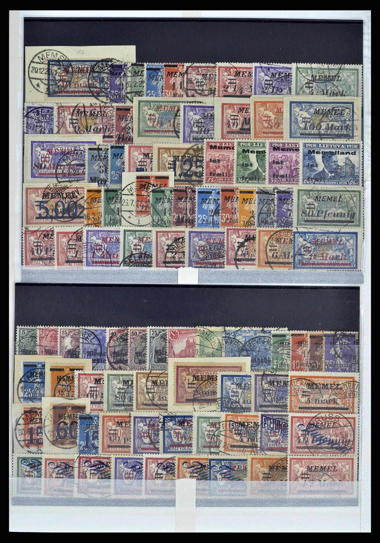 38720 0010 - Postzegelverzameling 38720 Europese landen.