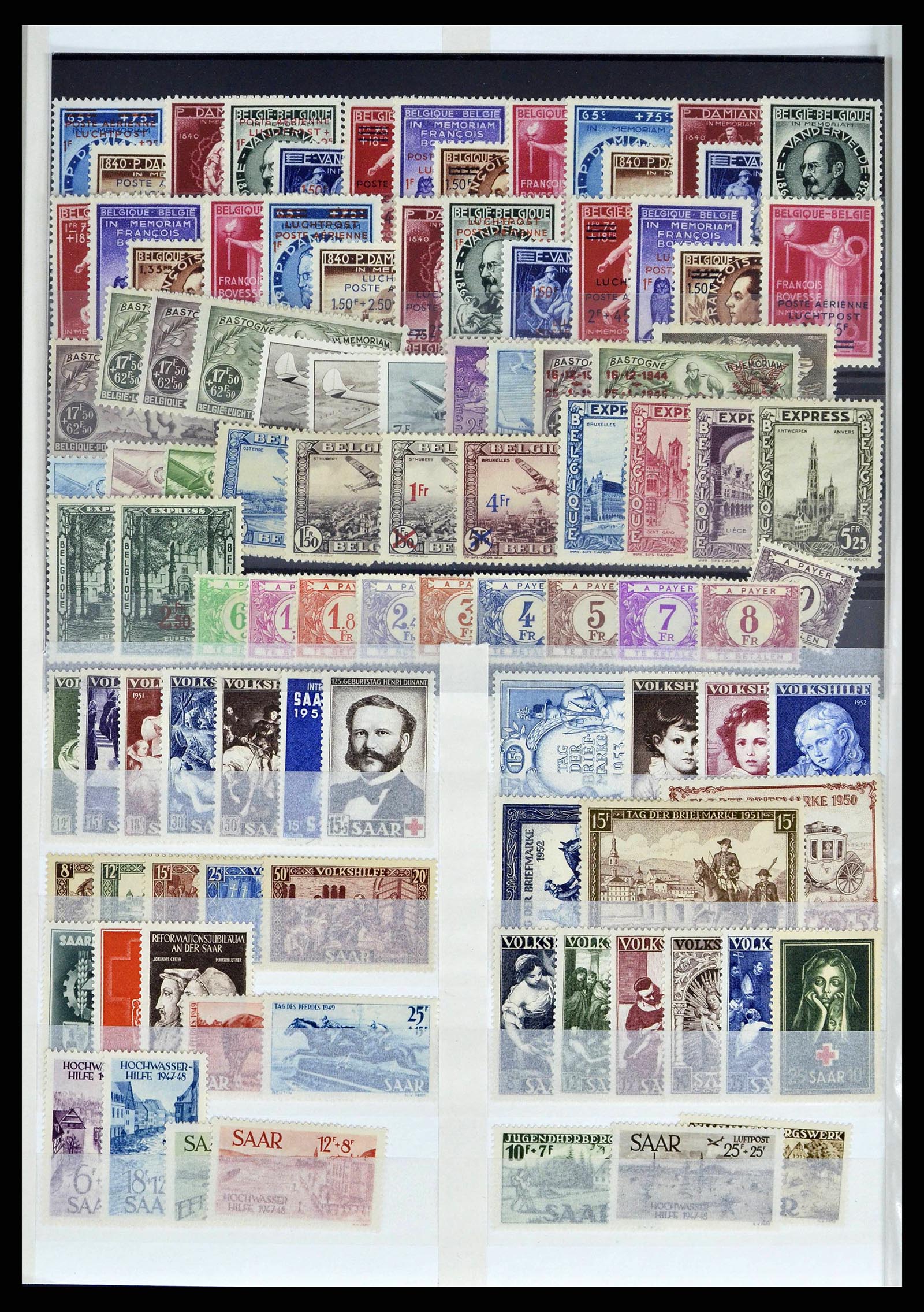 38720 0012 - Postzegelverzameling 38720 Europese landen.
