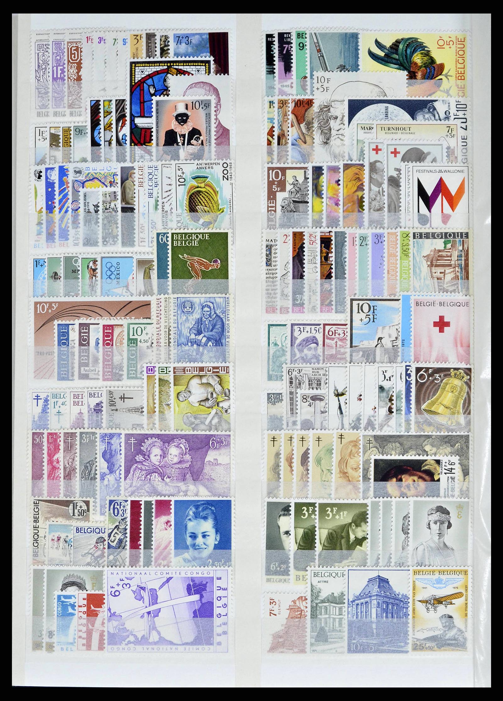38720 0018 - Postzegelverzameling 38720 Europese landen.
