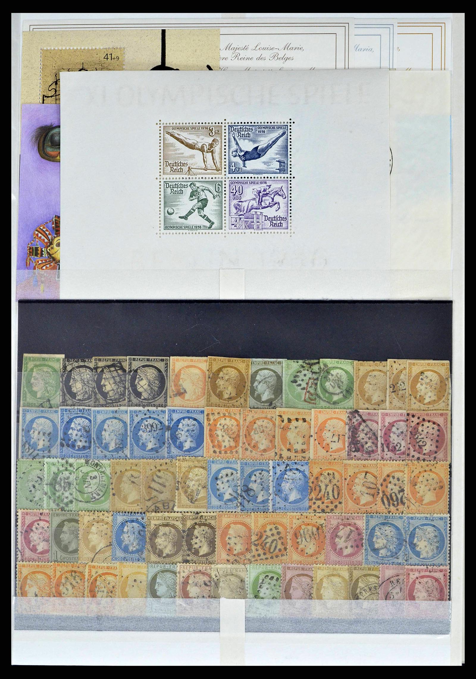 38720 0027 - Stamp collection 38720 European countries.