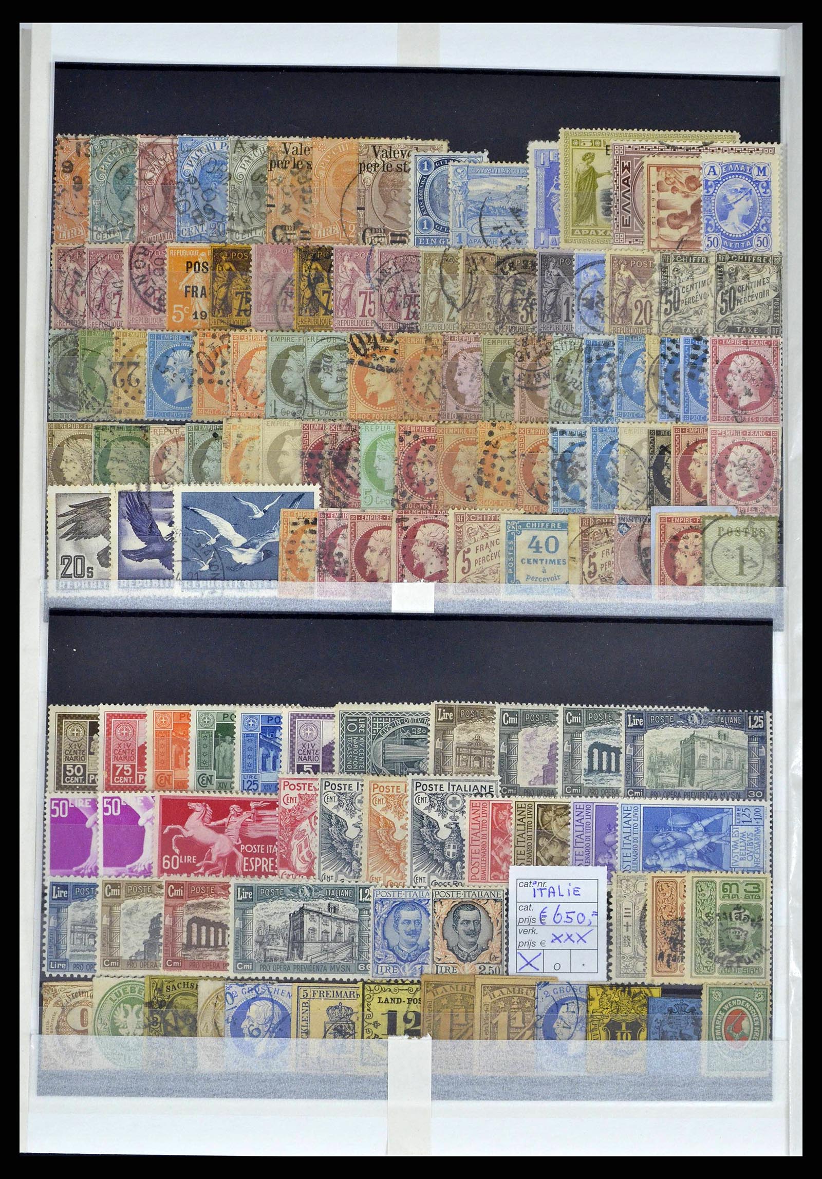 38720 0030 - Stamp collection 38720 European countries.