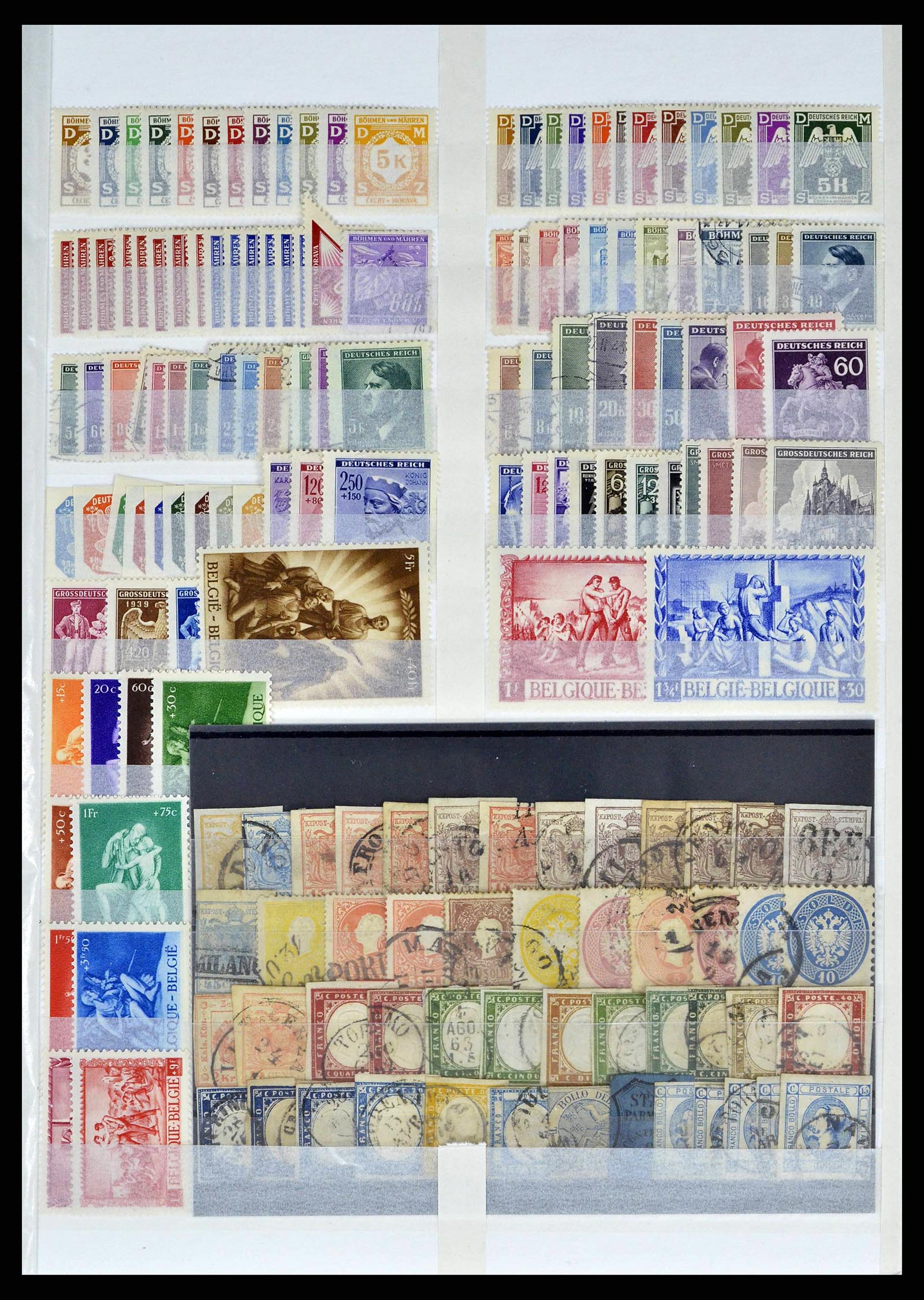38720 0031 - Stamp collection 38720 European countries.