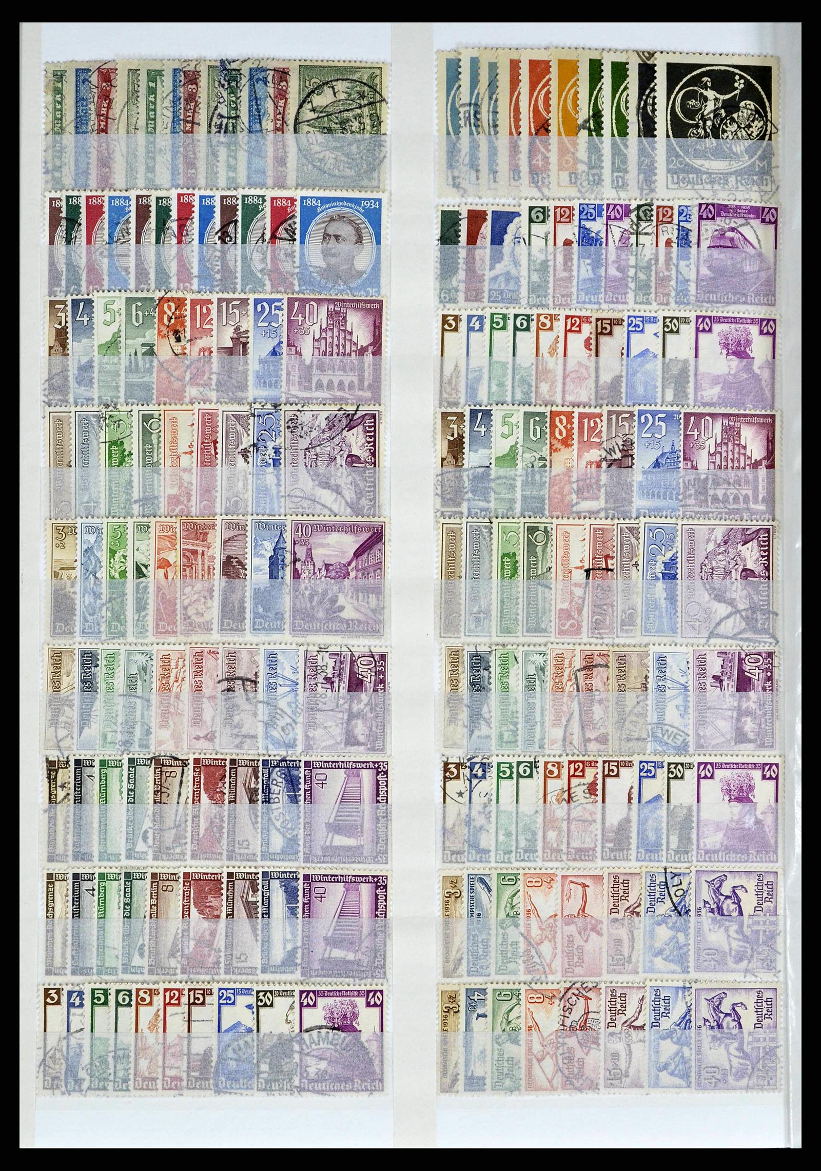 38720 0032 - Stamp collection 38720 European countries.