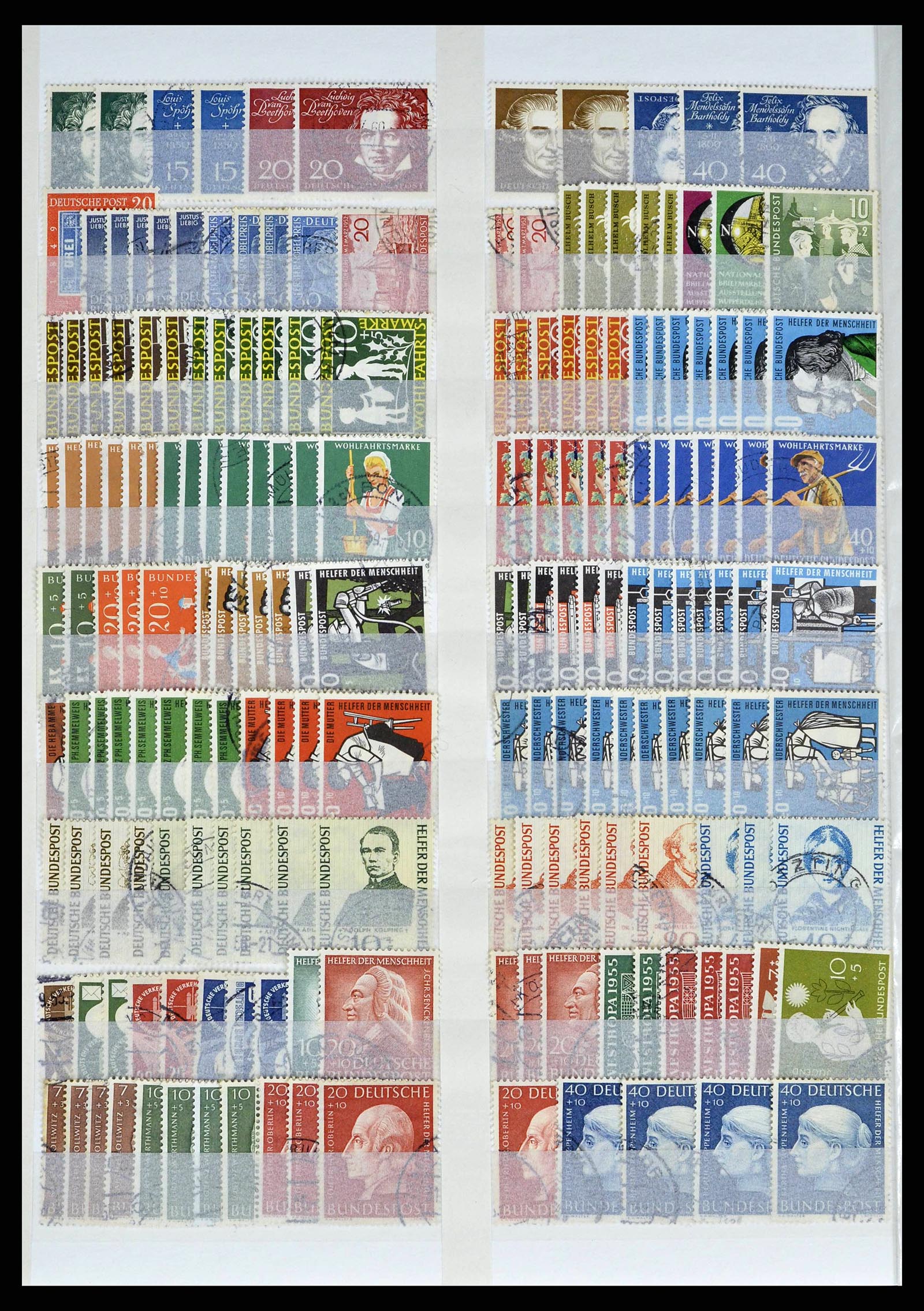38720 0034 - Postzegelverzameling 38720 Europese landen.