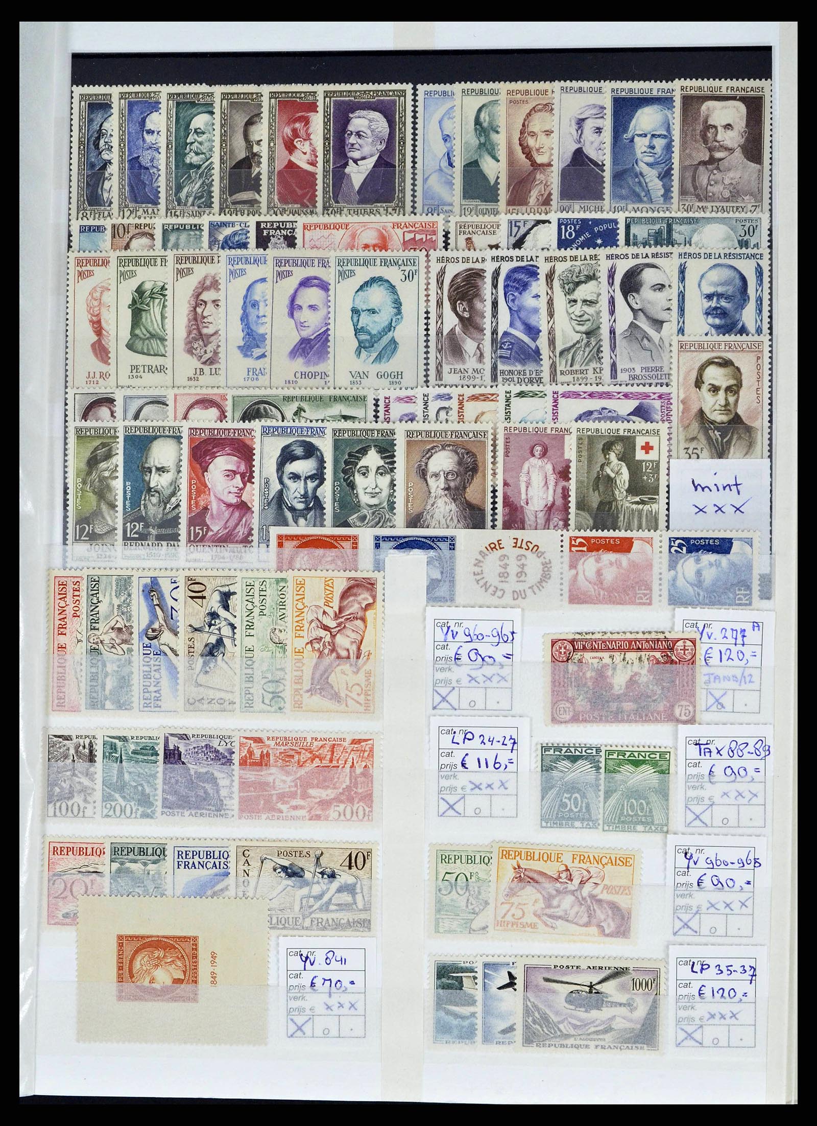 38720 0037 - Postzegelverzameling 38720 Europese landen.