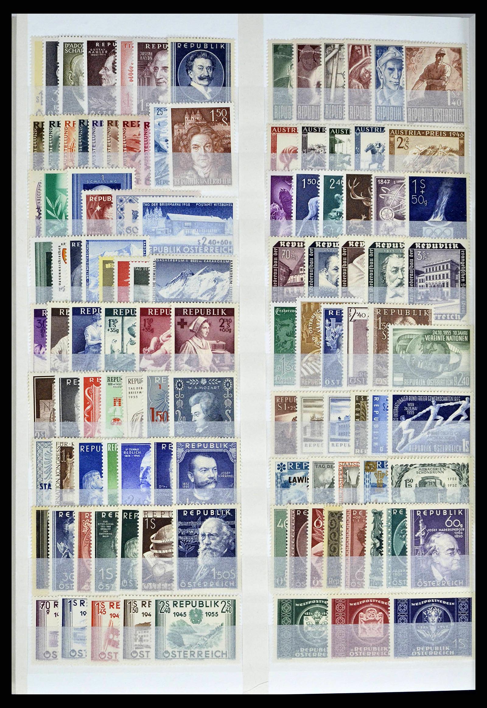 38720 0038 - Postzegelverzameling 38720 Europese landen.
