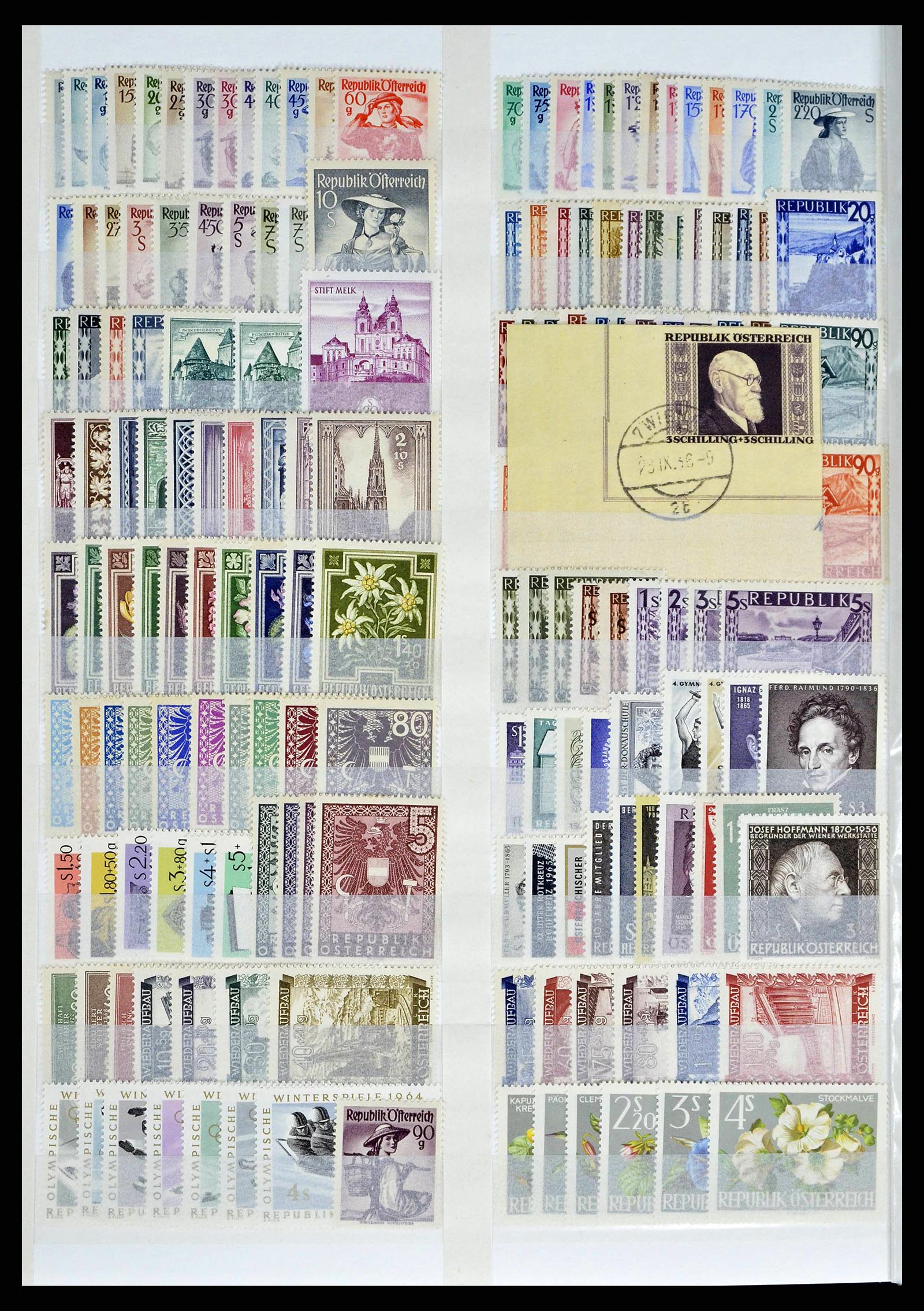 38720 0040 - Stamp collection 38720 European countries.