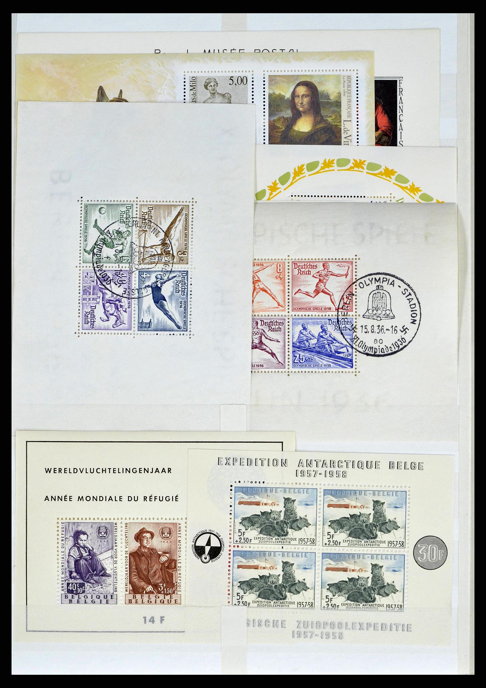 38720 0043 - Postzegelverzameling 38720 Europese landen.