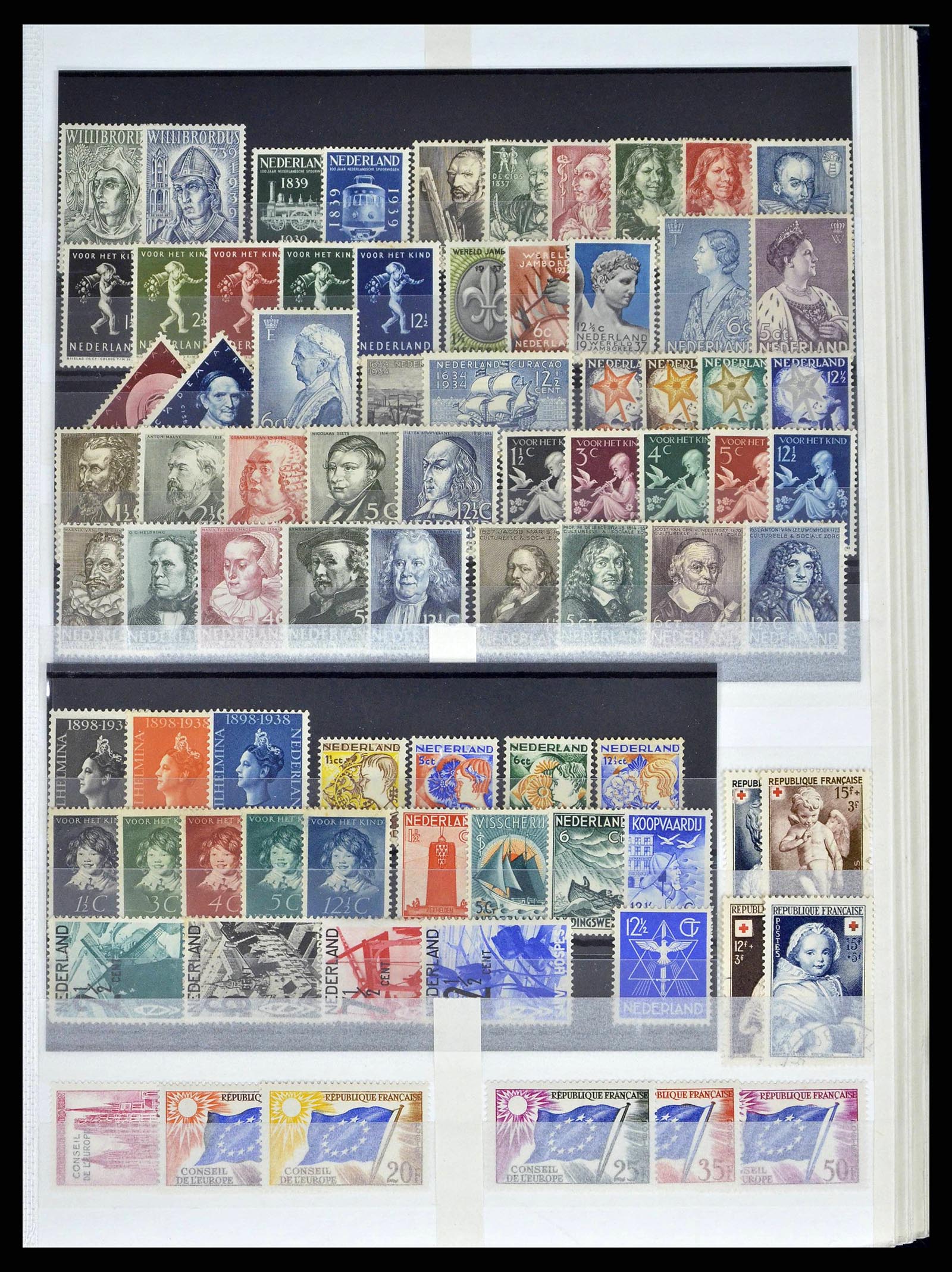 38720 0045 - Postzegelverzameling 38720 Europese landen.