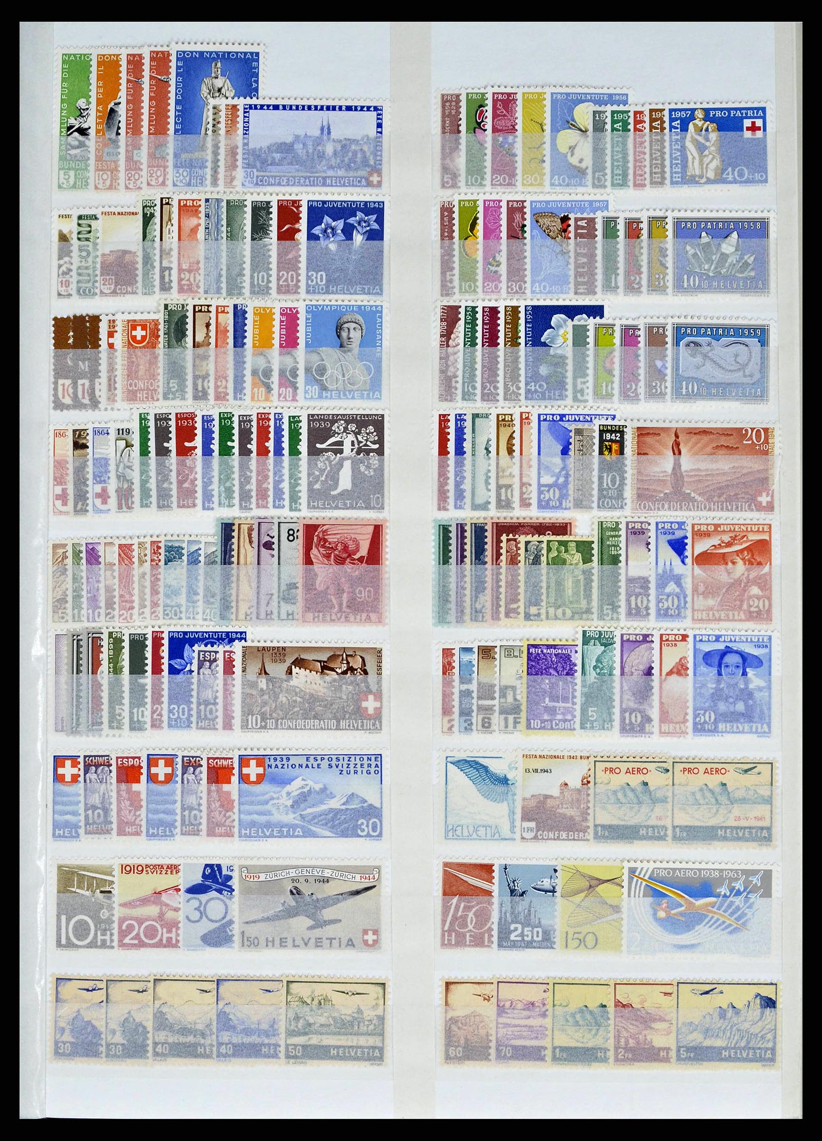 38720 0051 - Postzegelverzameling 38720 Europese landen.