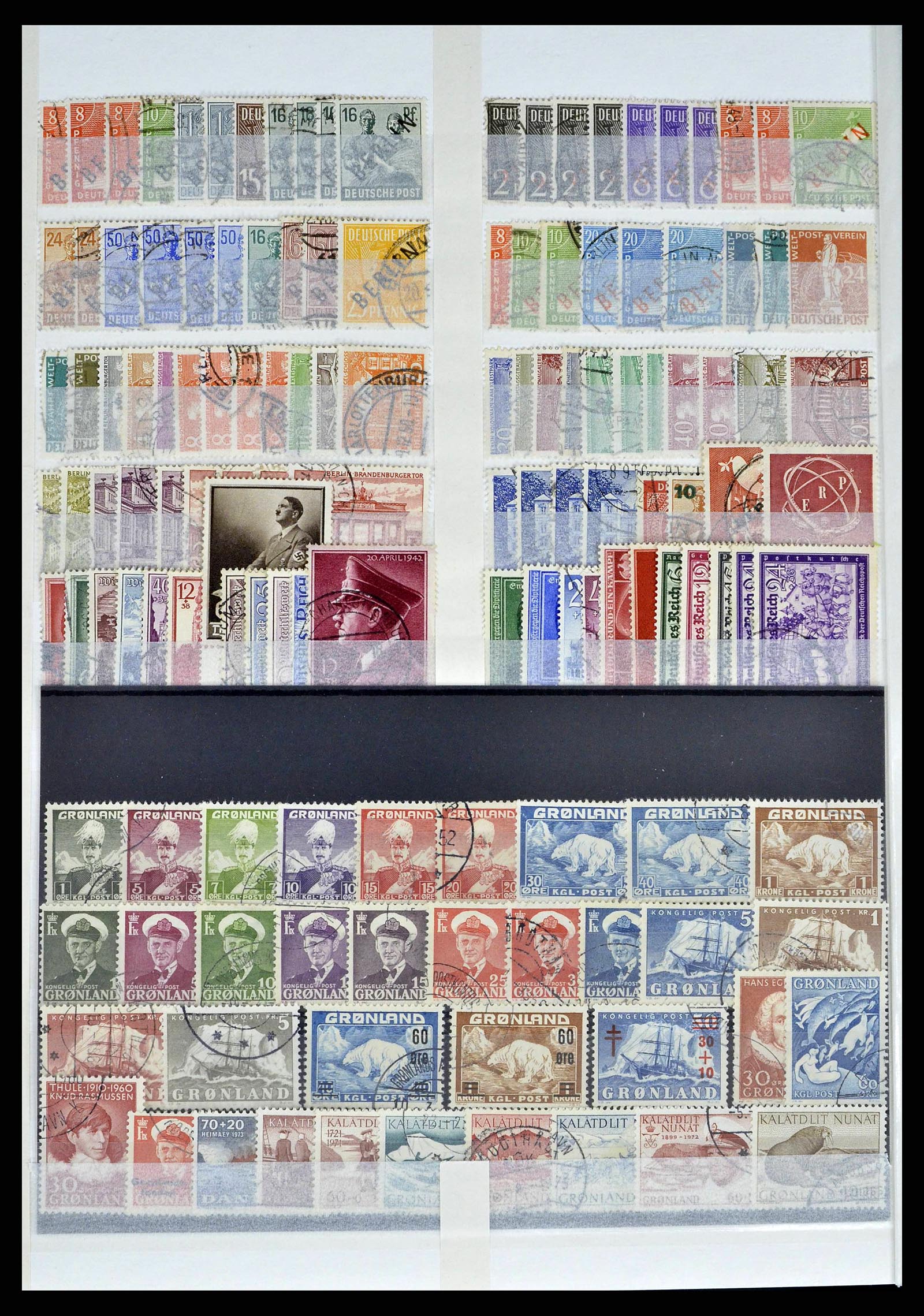 38720 0054 - Postzegelverzameling 38720 Europese landen.