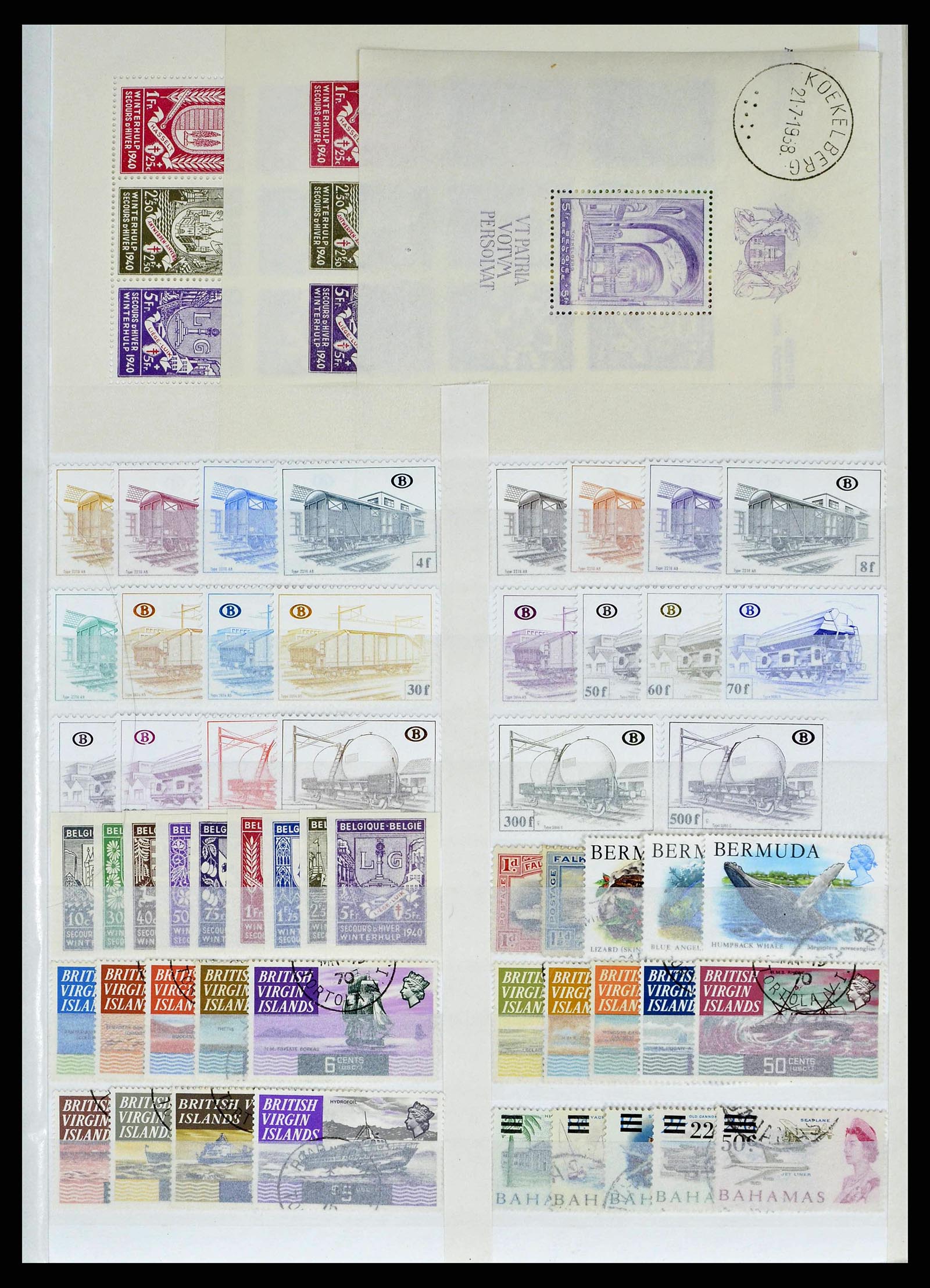 38720 0055 - Postzegelverzameling 38720 Europese landen.