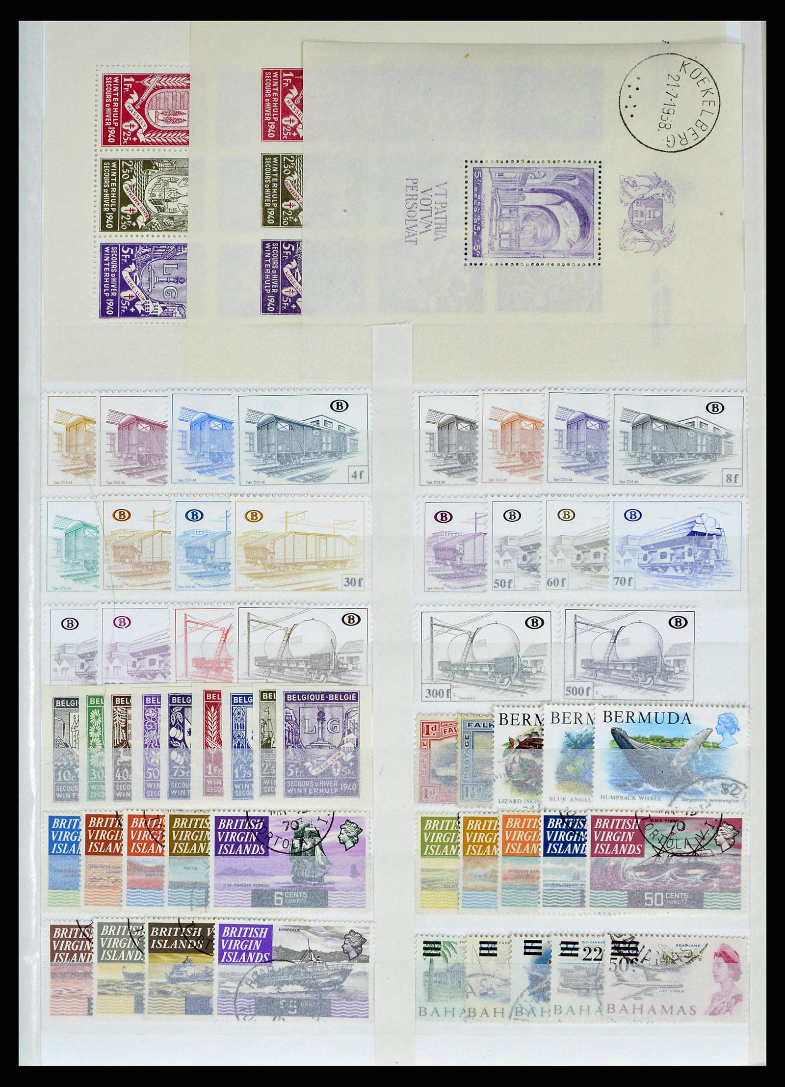 38720 0055 - Stamp collection 38720 European countries.