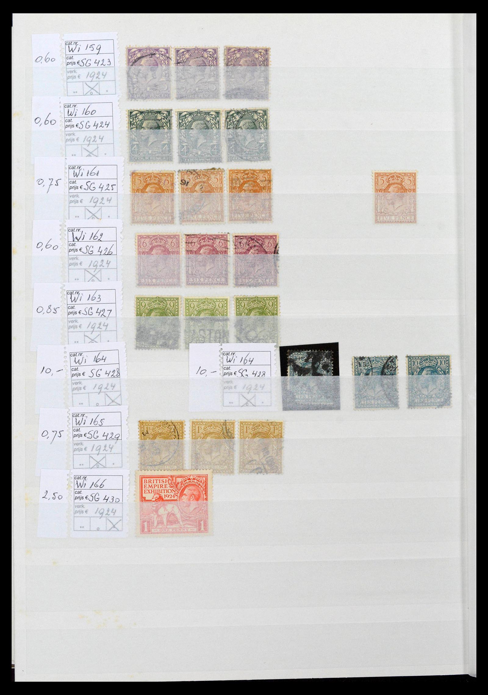 38724 0020 - Postzegelverzameling 38724 Engeland 1840-1970.