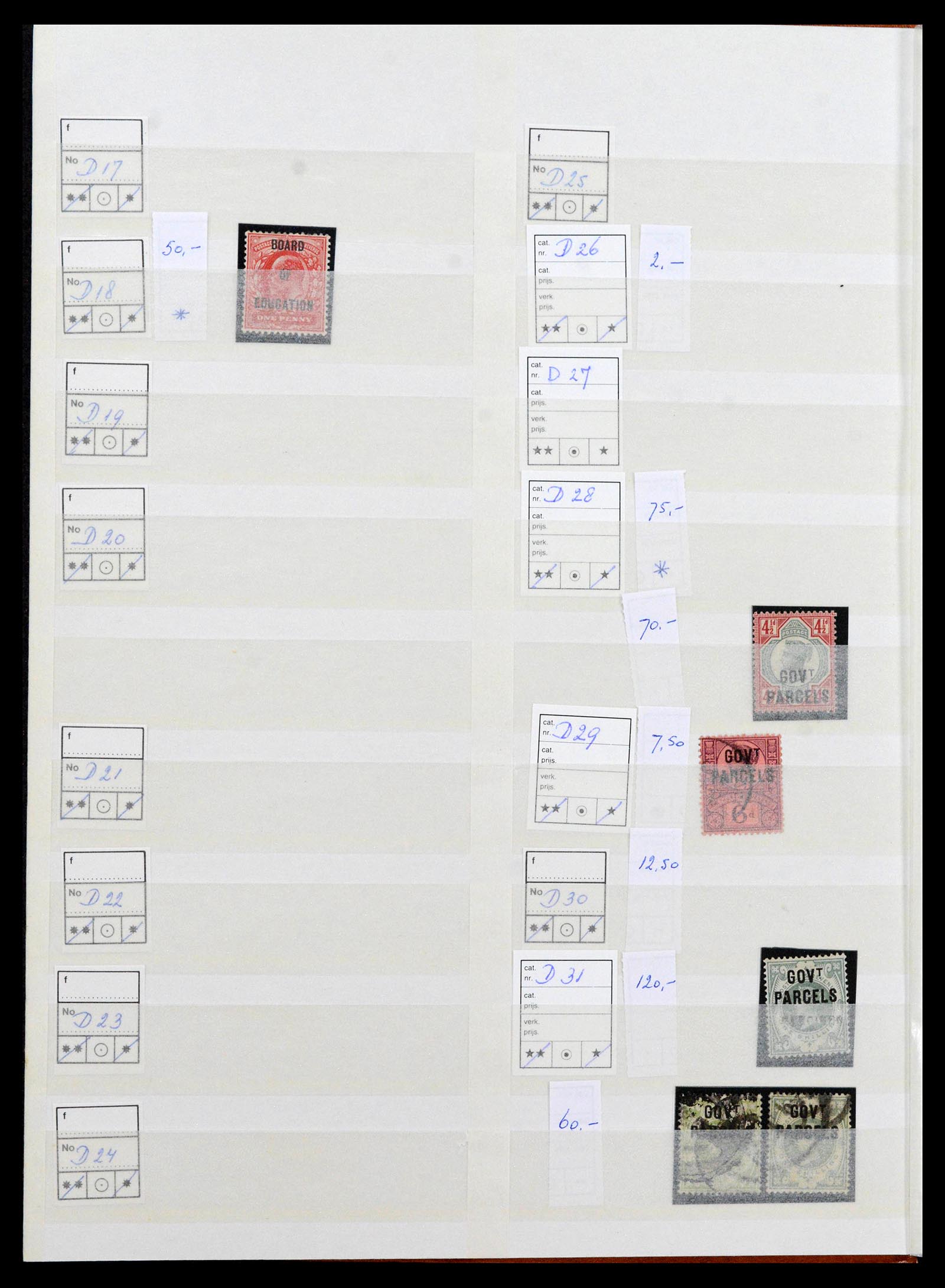 38724 0065 - Stamp collection 38724 Great Britain 1840-1970.