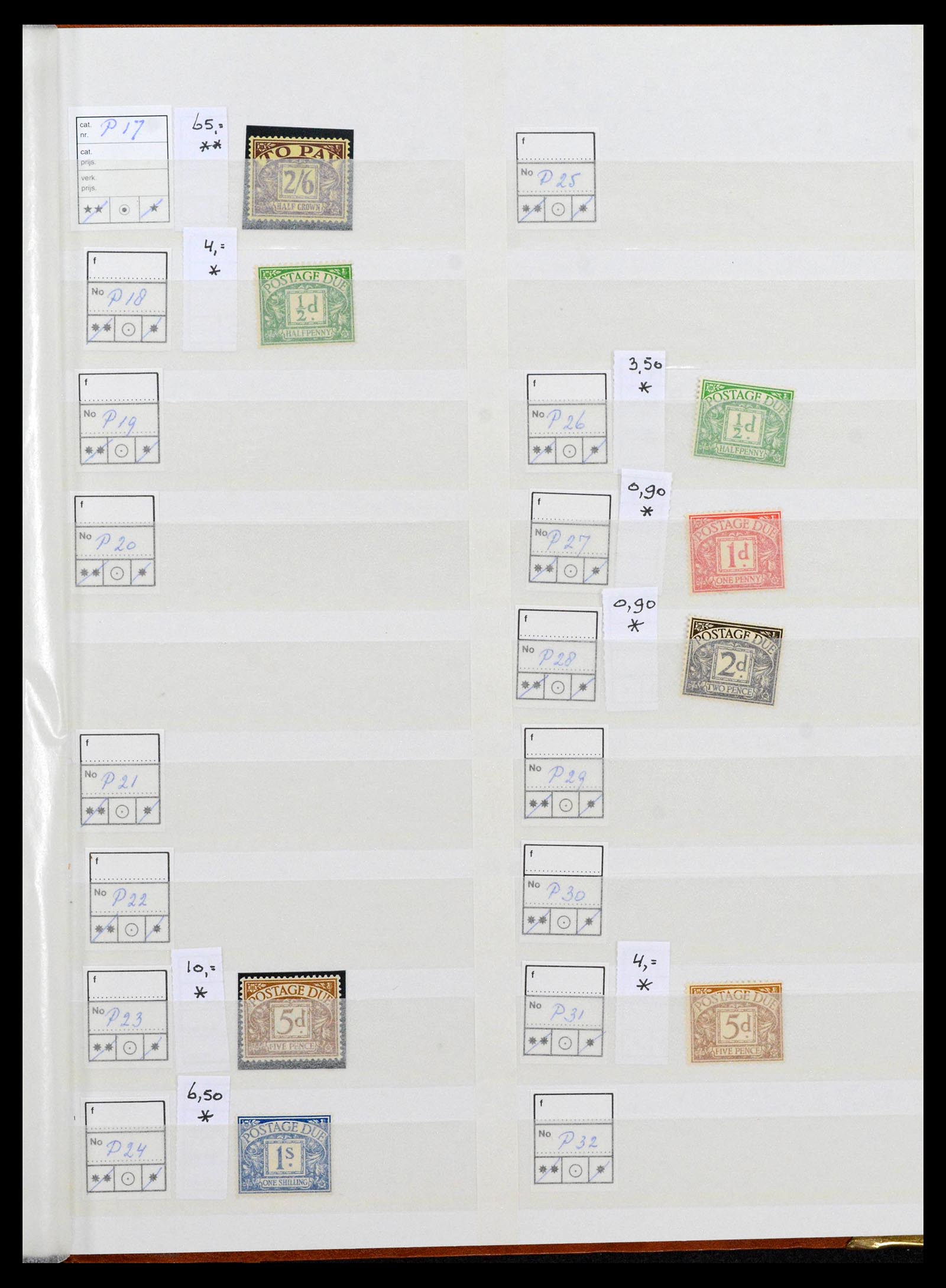 38724 0070 - Postzegelverzameling 38724 Engeland 1840-1970.