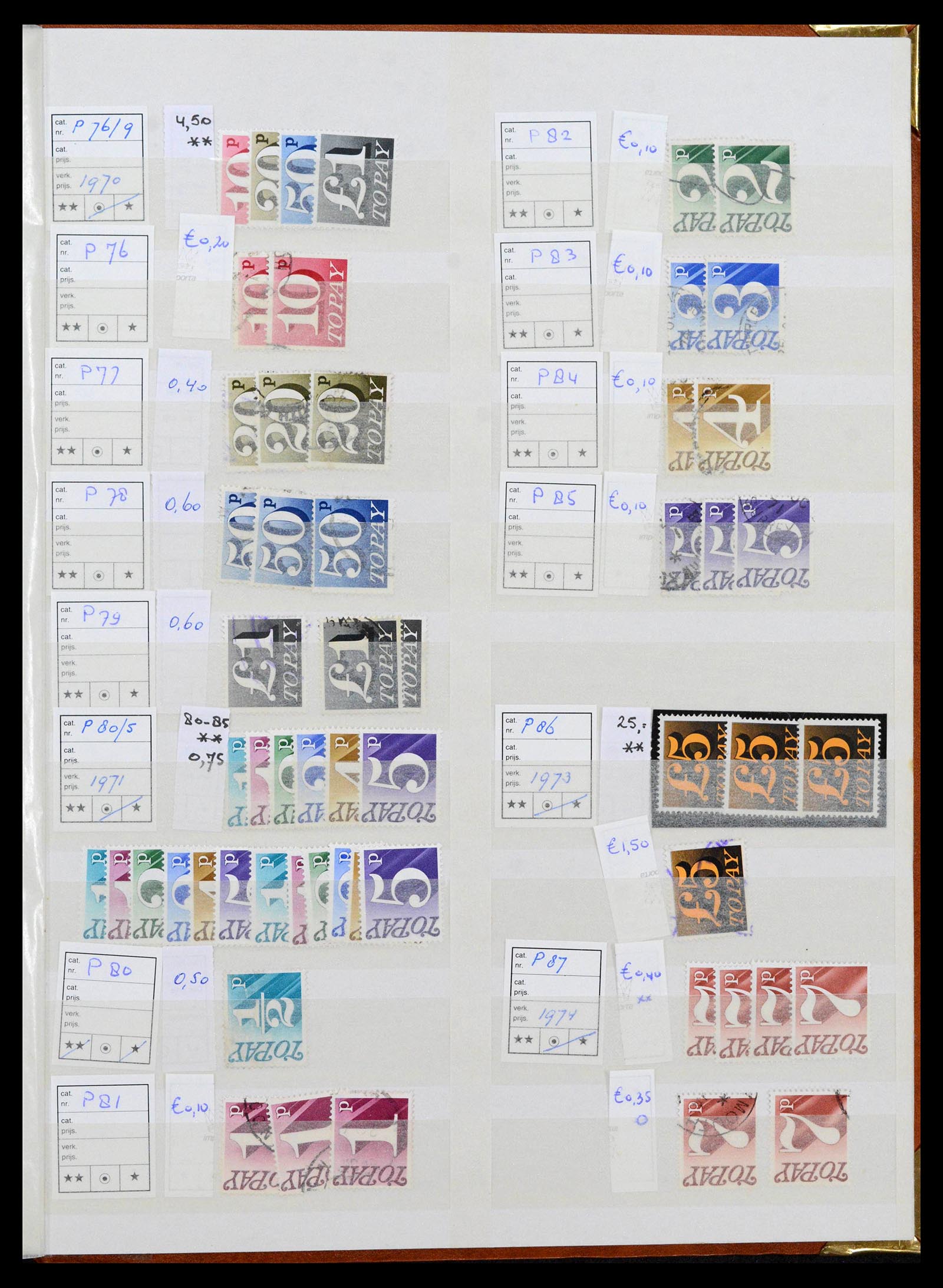 38724 0074 - Stamp collection 38724 Great Britain 1840-1970.