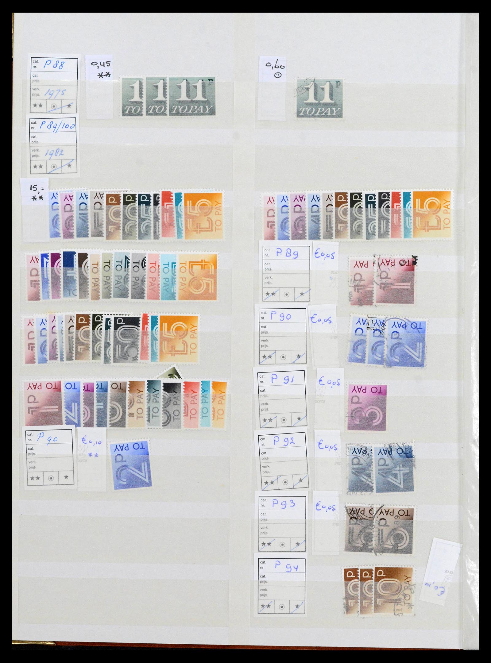38724 0075 - Postzegelverzameling 38724 Engeland 1840-1970.