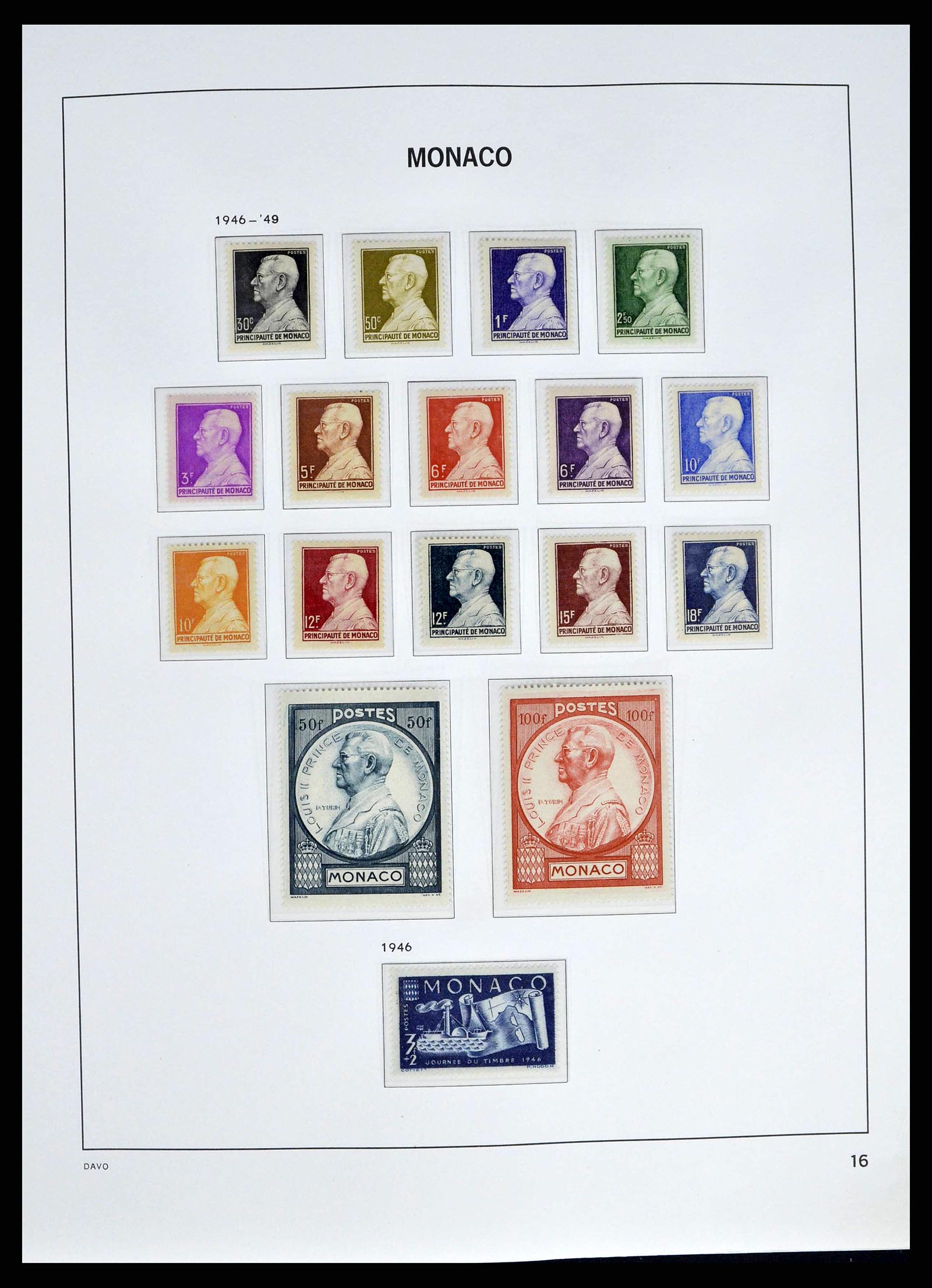 38725 0016 - Stamp collection 38725 Monaco 1885-1997.