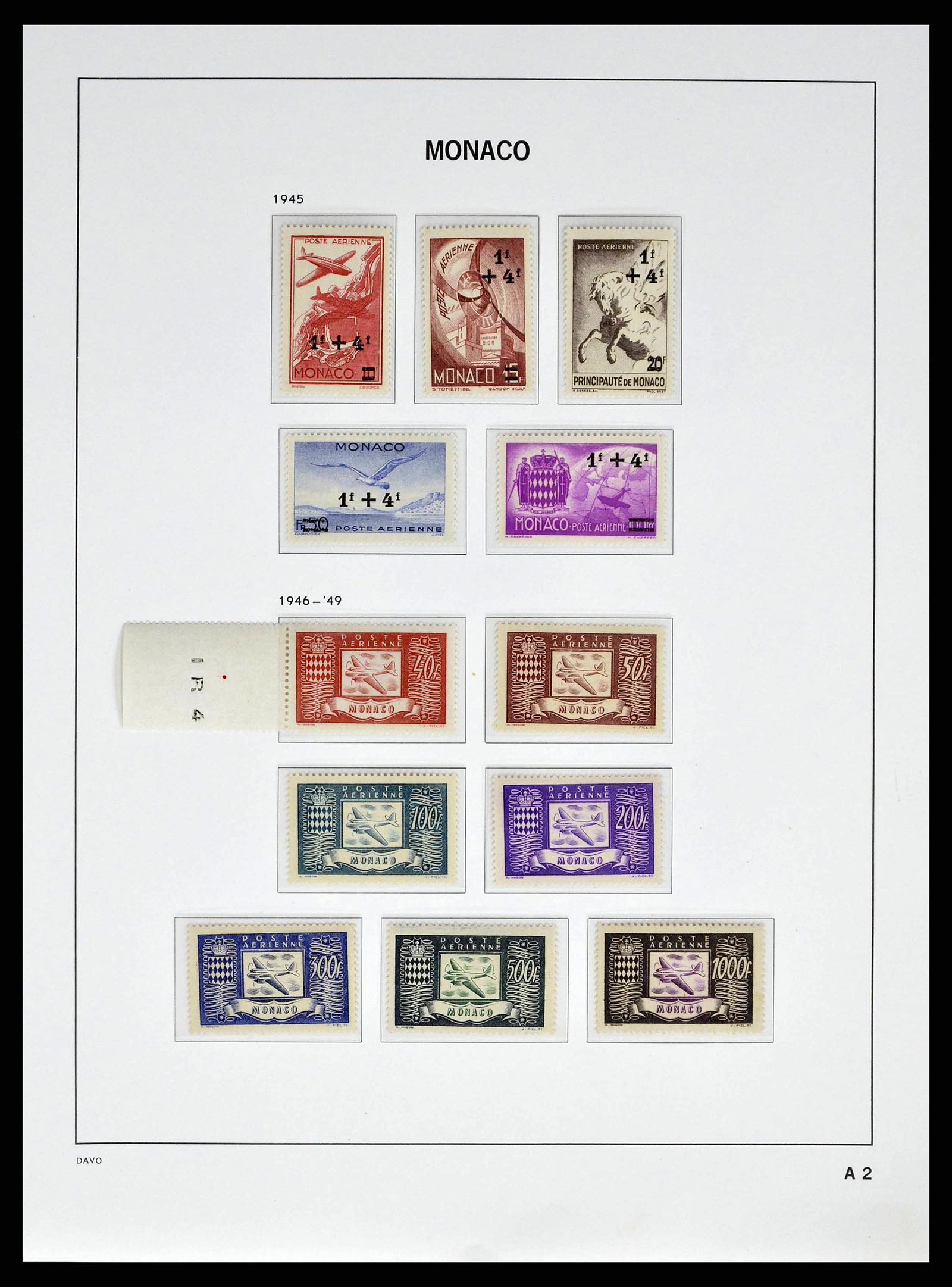 38725 0063 - Stamp collection 38725 Monaco 1885-1997.