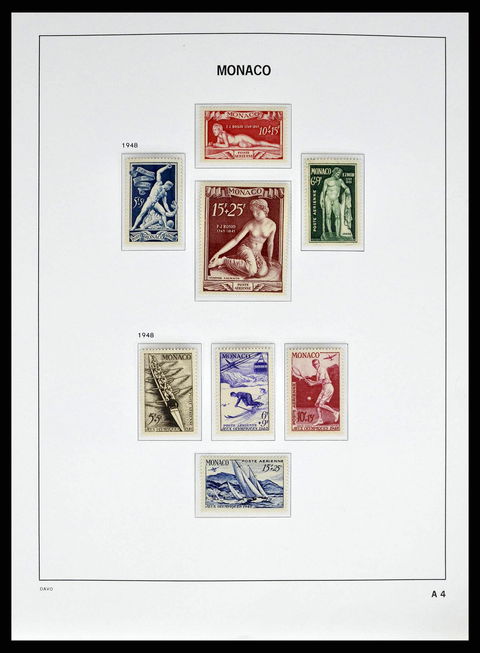 38725 0065 - Stamp collection 38725 Monaco 1885-1997.