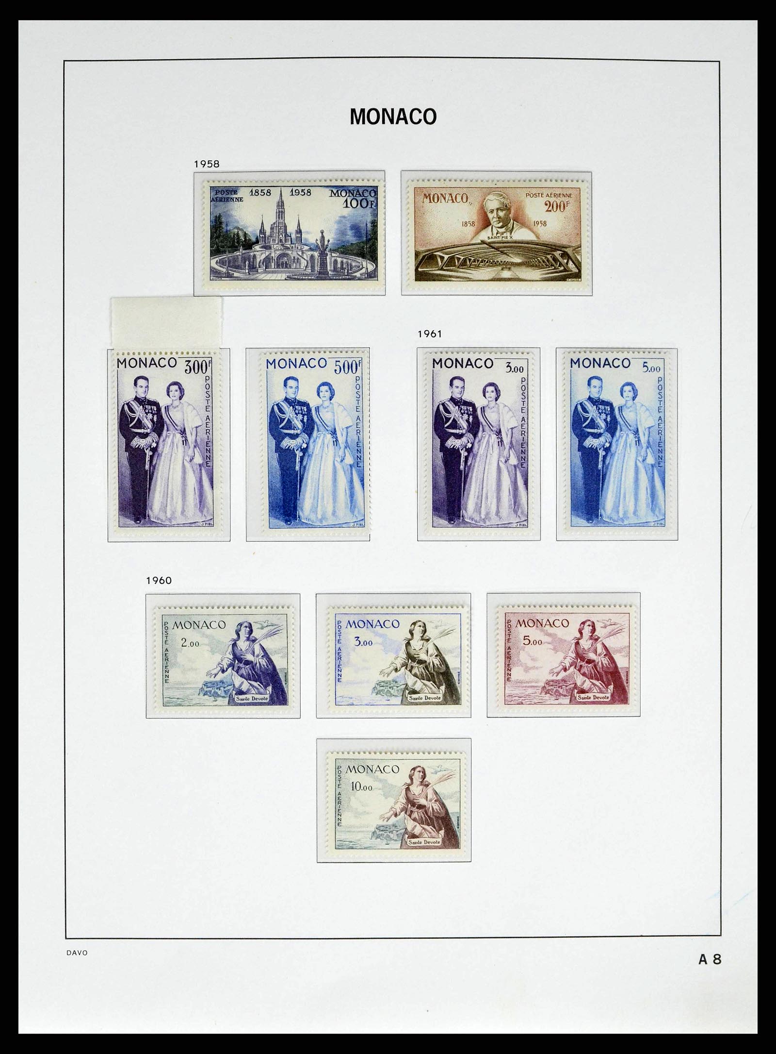 38725 0069 - Stamp collection 38725 Monaco 1885-1997.