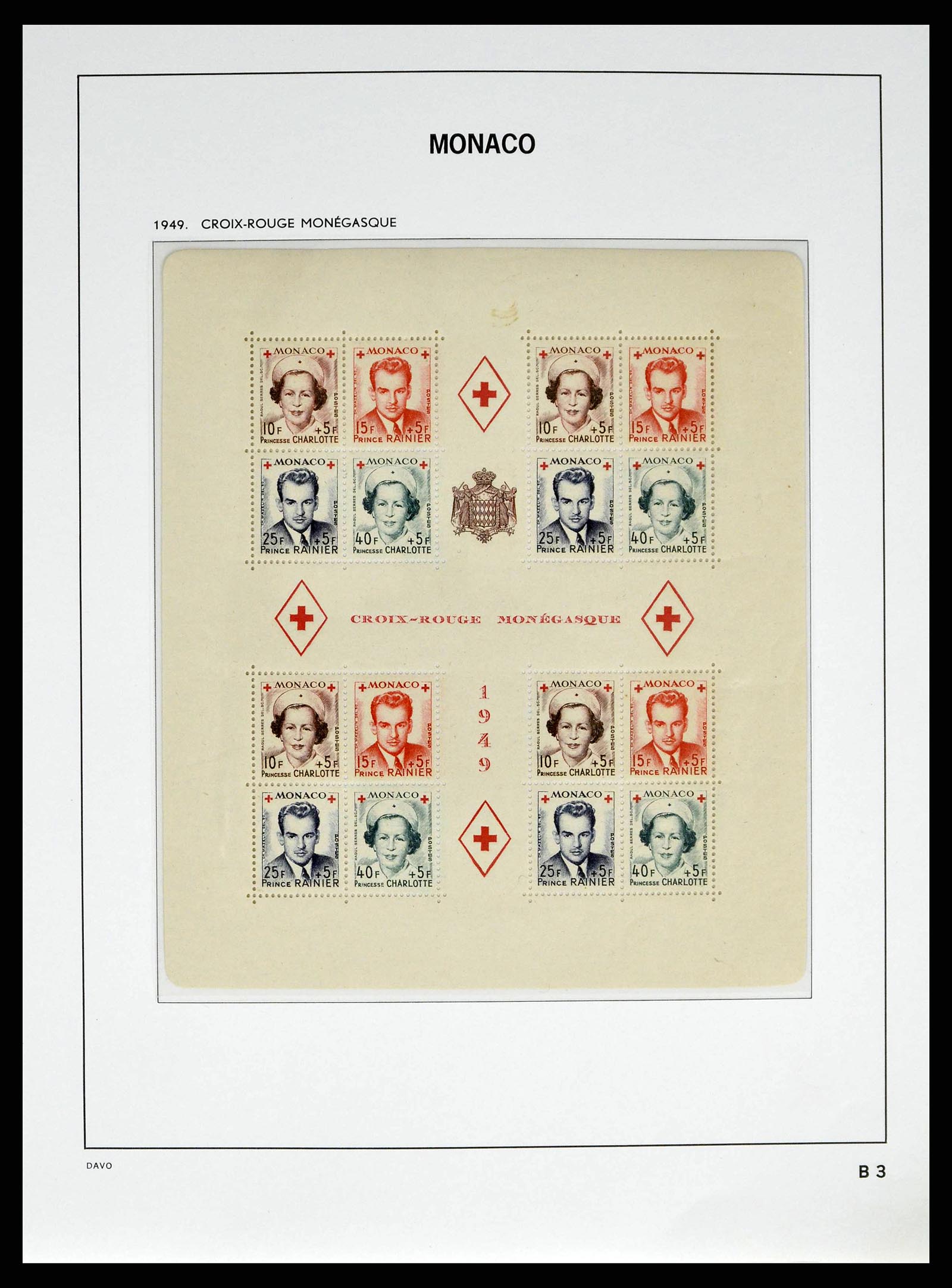 38725 0074 - Stamp collection 38725 Monaco 1885-1997.