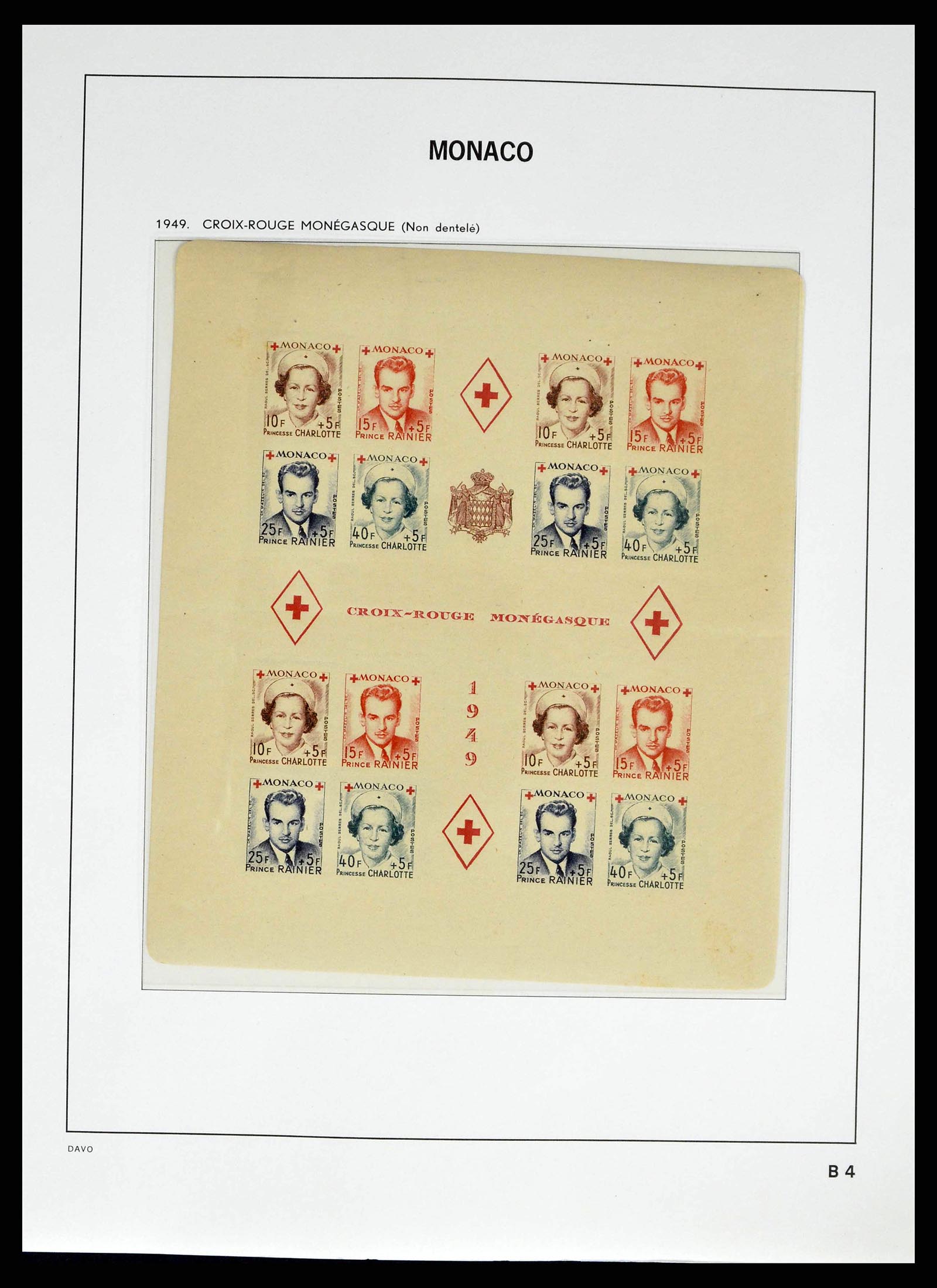 38725 0075 - Stamp collection 38725 Monaco 1885-1997.