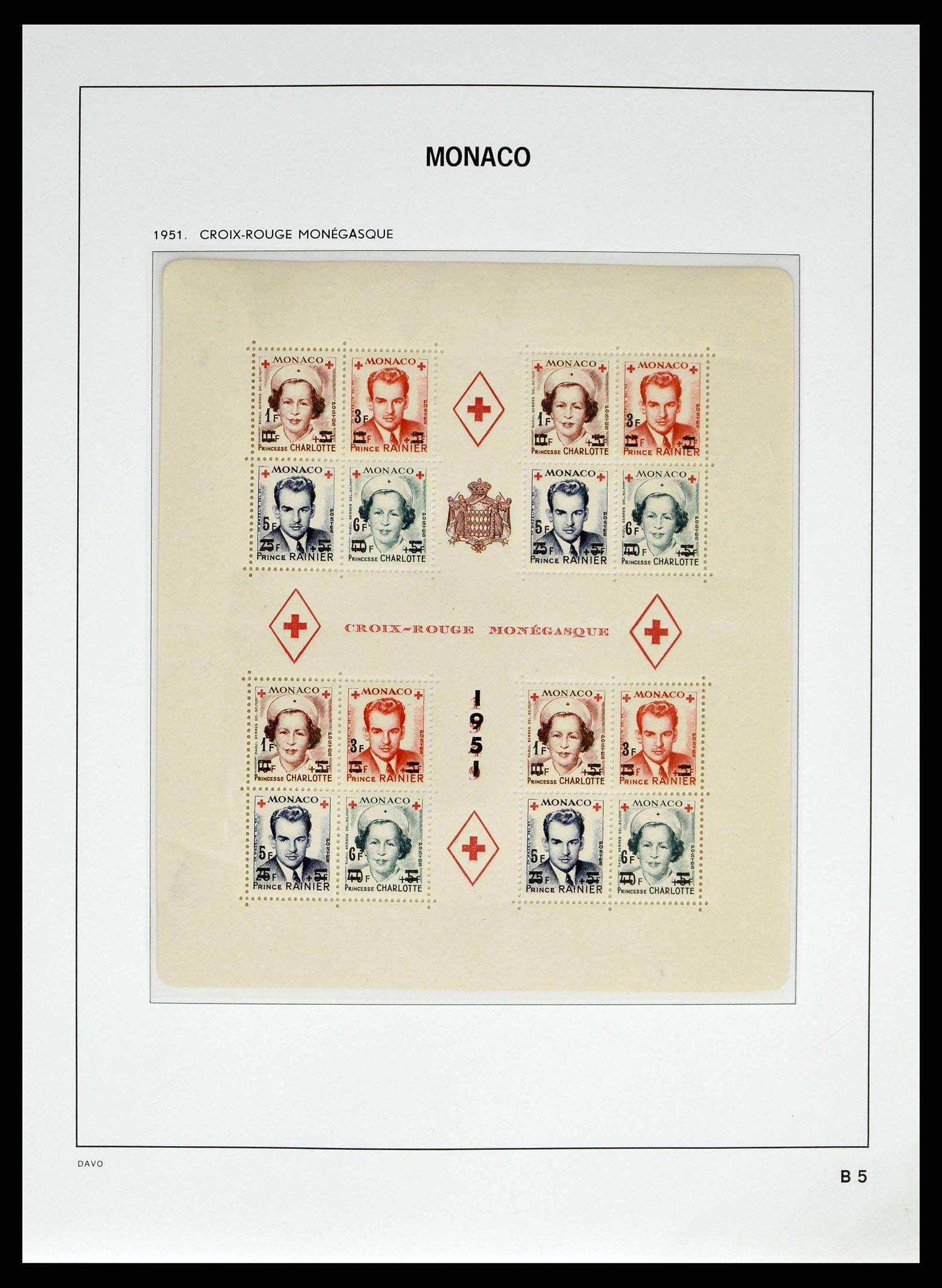 38725 0076 - Stamp collection 38725 Monaco 1885-1997.