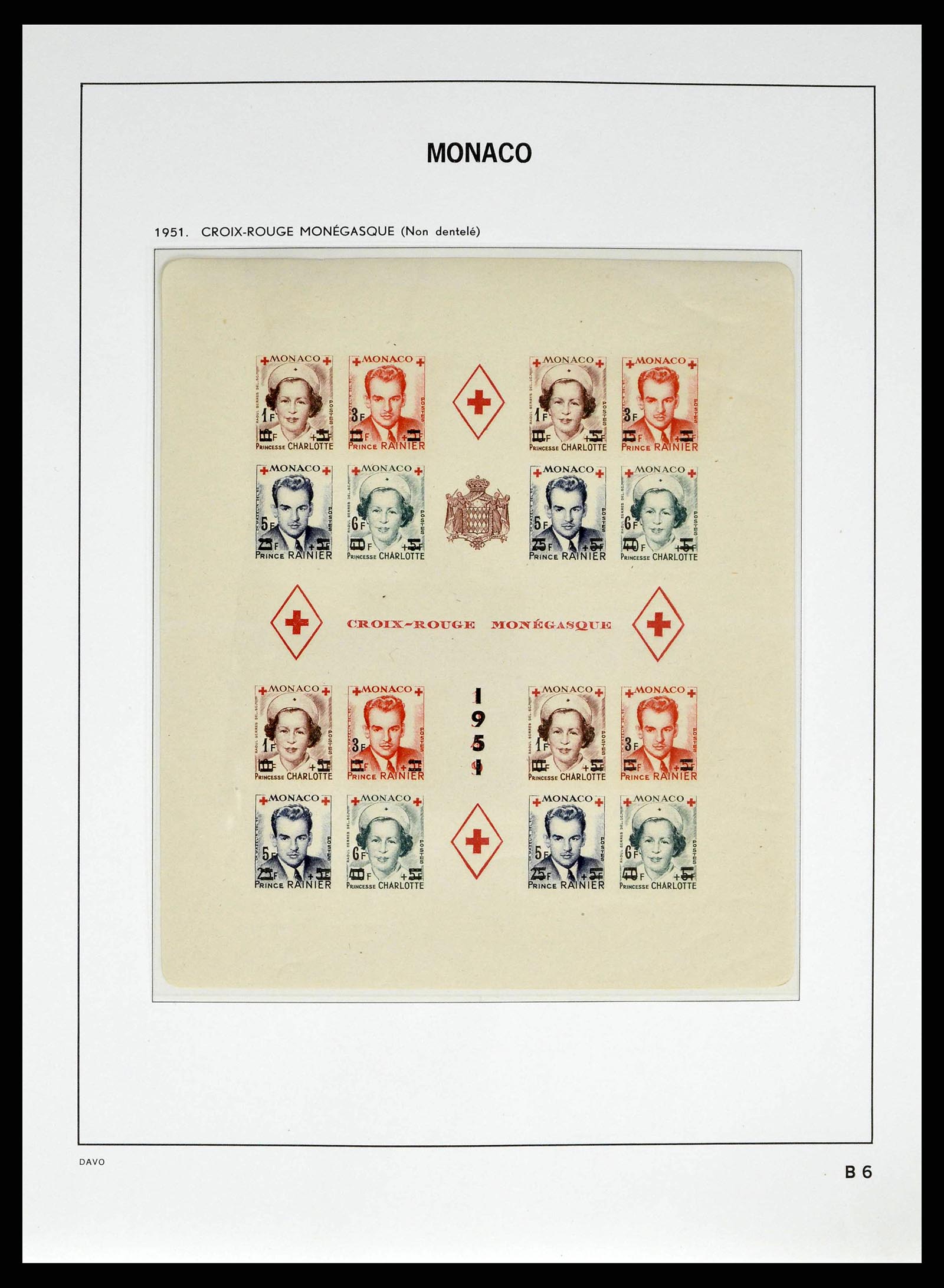 38725 0077 - Stamp collection 38725 Monaco 1885-1997.