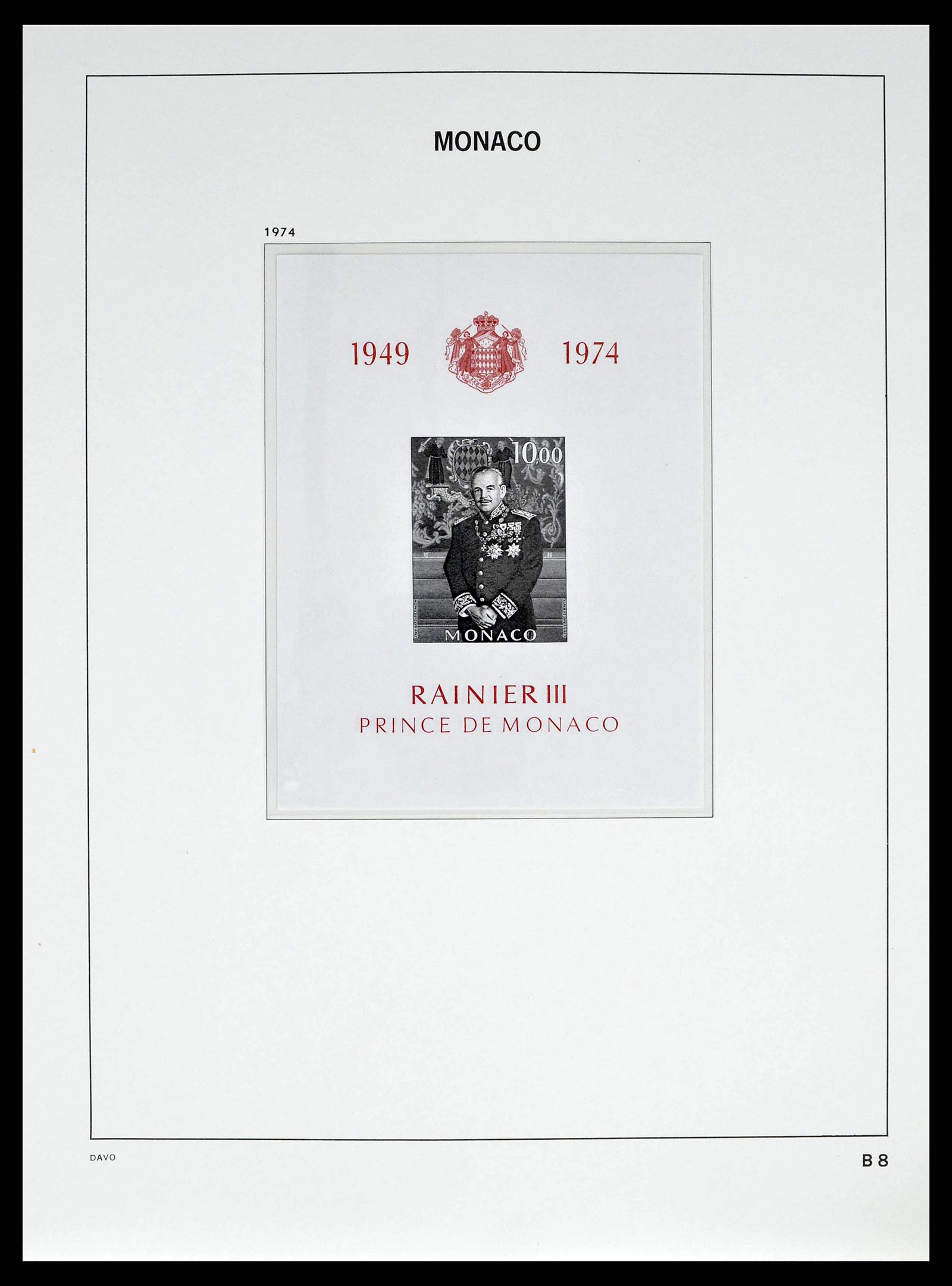 38725 0079 - Stamp collection 38725 Monaco 1885-1997.