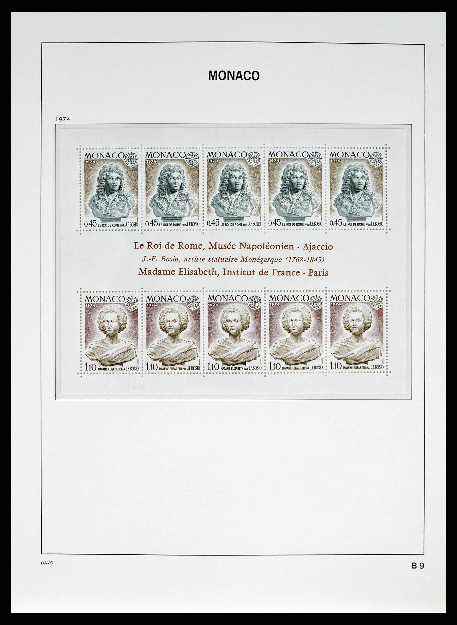 38725 0080 - Stamp collection 38725 Monaco 1885-1997.