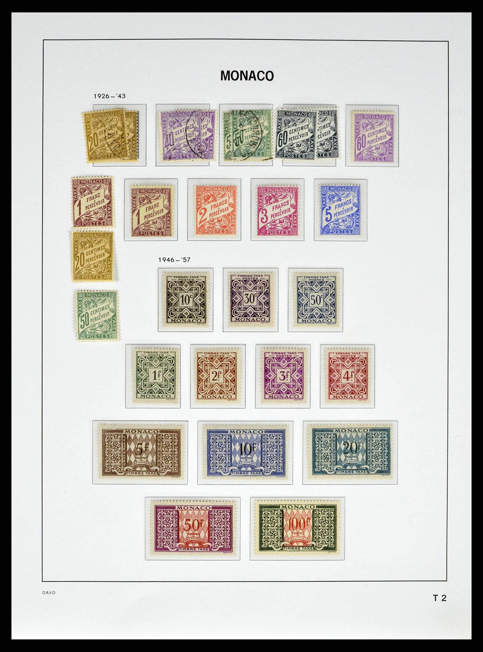 38725 0082 - Stamp collection 38725 Monaco 1885-1997.