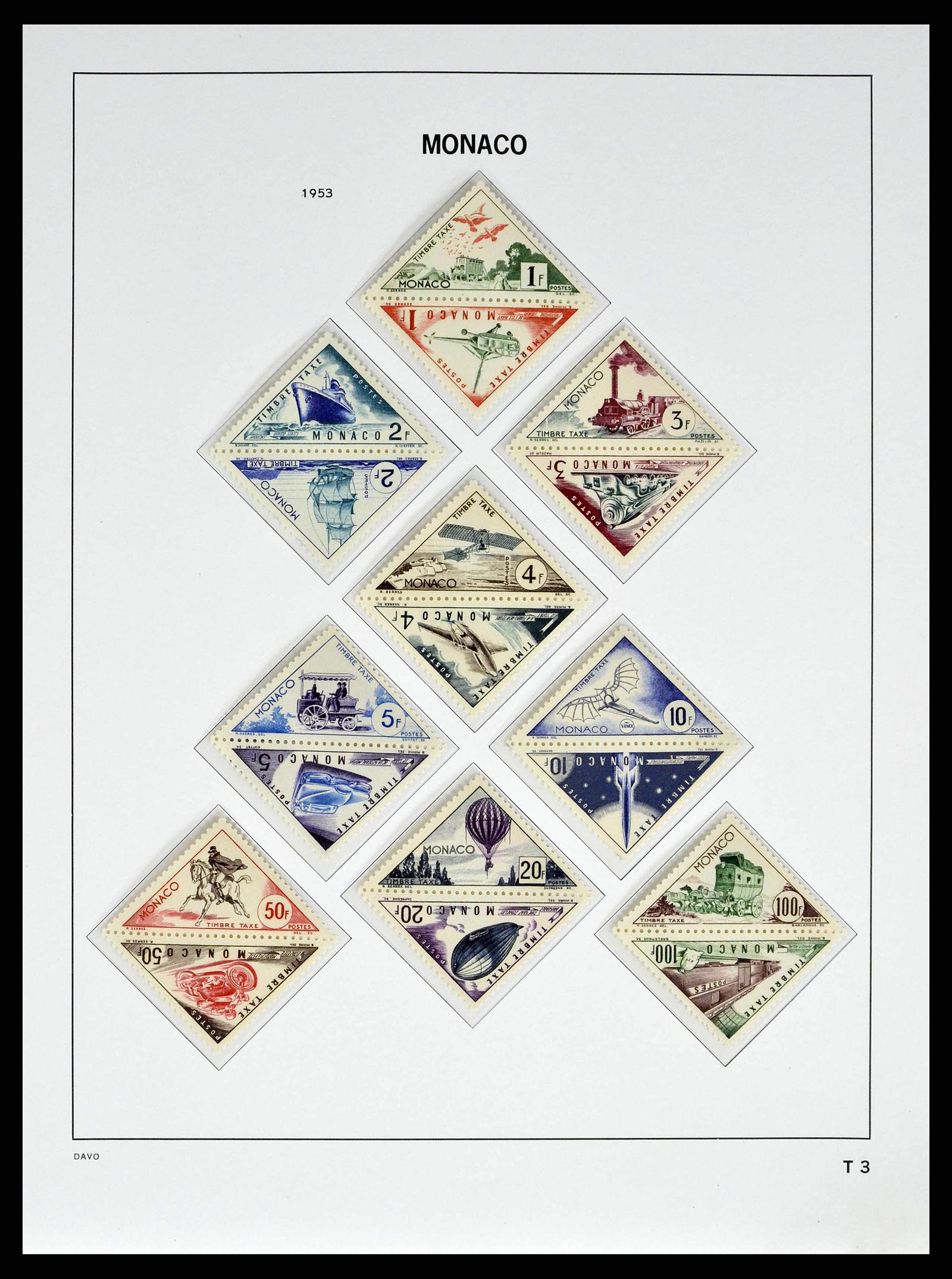 38725 0083 - Stamp collection 38725 Monaco 1885-1997.