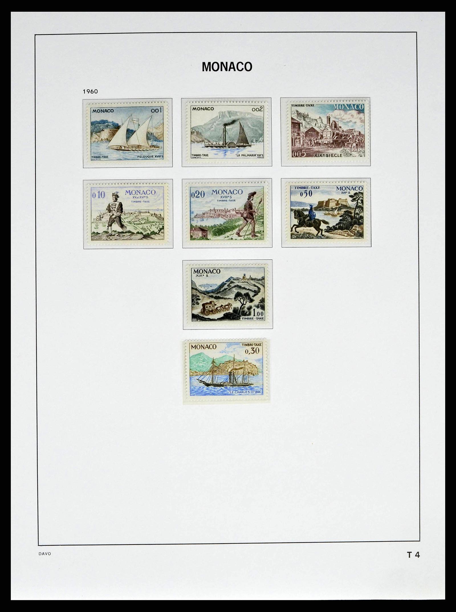38725 0084 - Stamp collection 38725 Monaco 1885-1997.
