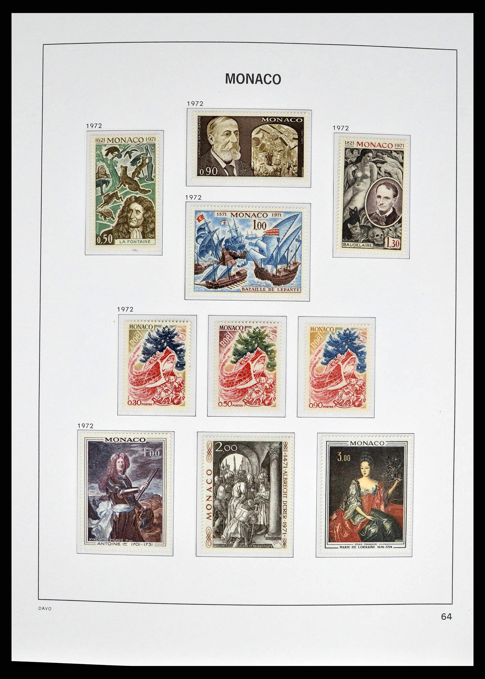 38725 0089 - Stamp collection 38725 Monaco 1885-1997.