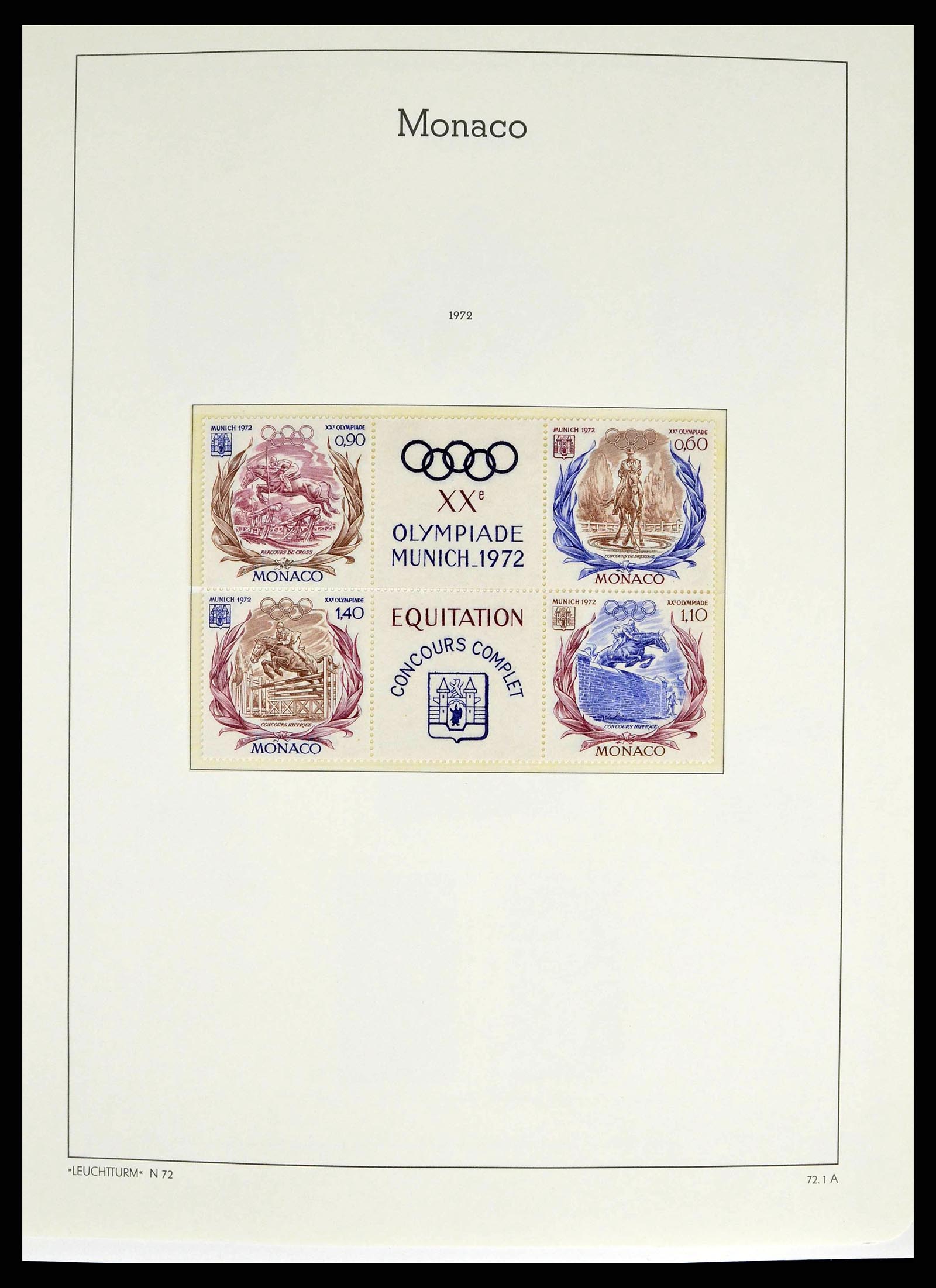 38725 0091 - Stamp collection 38725 Monaco 1885-1997.