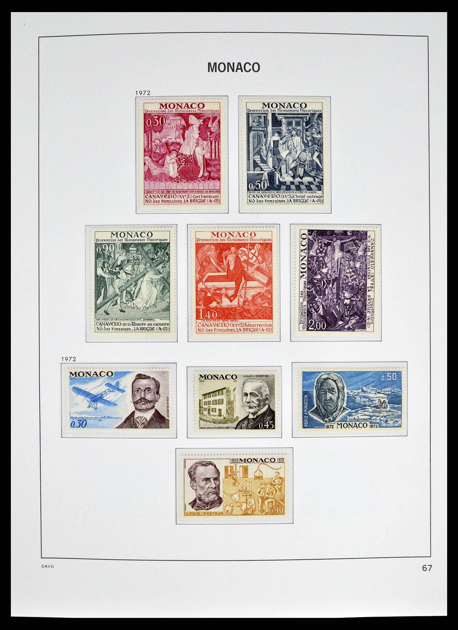 38725 0093 - Stamp collection 38725 Monaco 1885-1997.