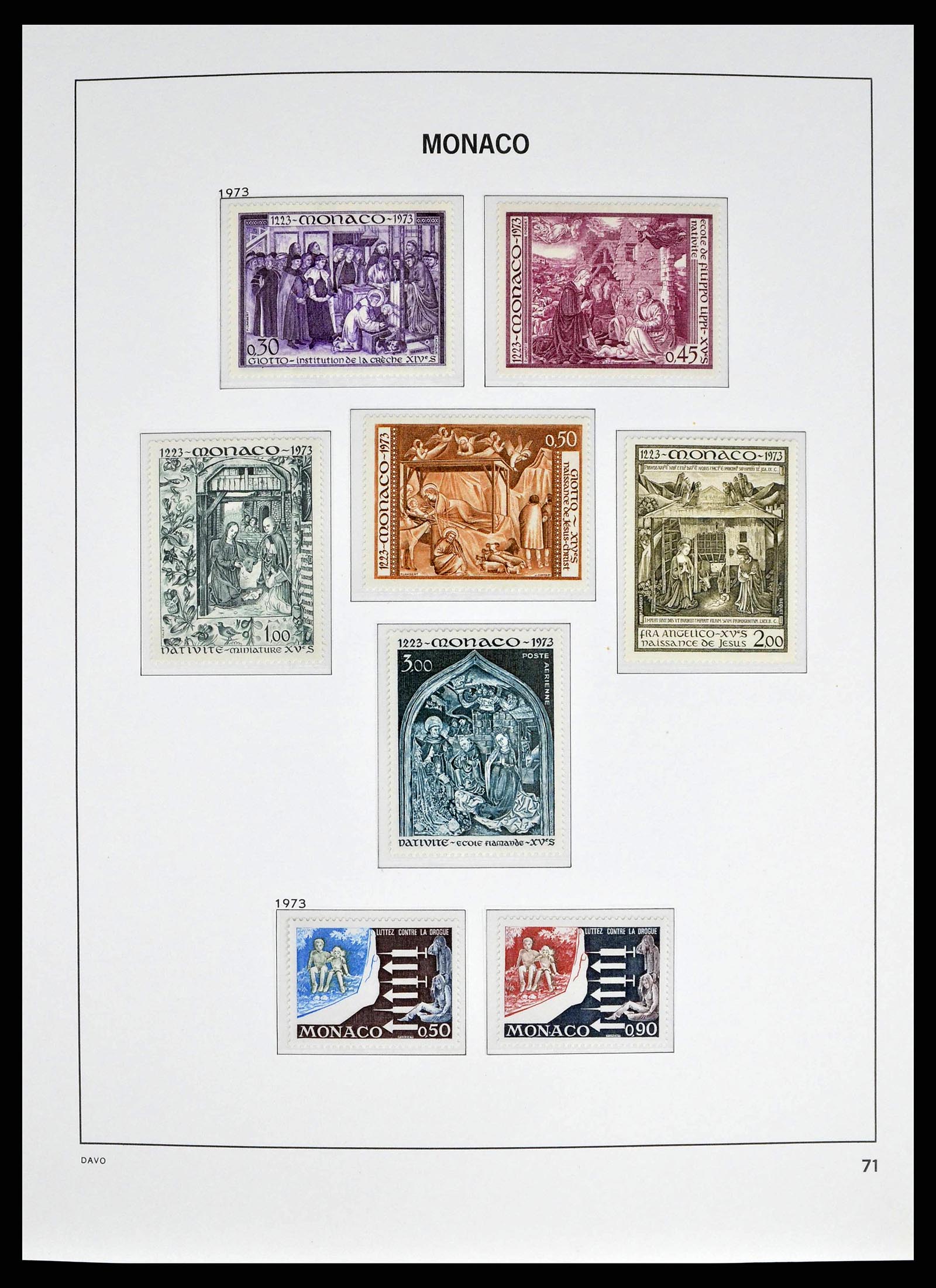 38725 0097 - Stamp collection 38725 Monaco 1885-1997.