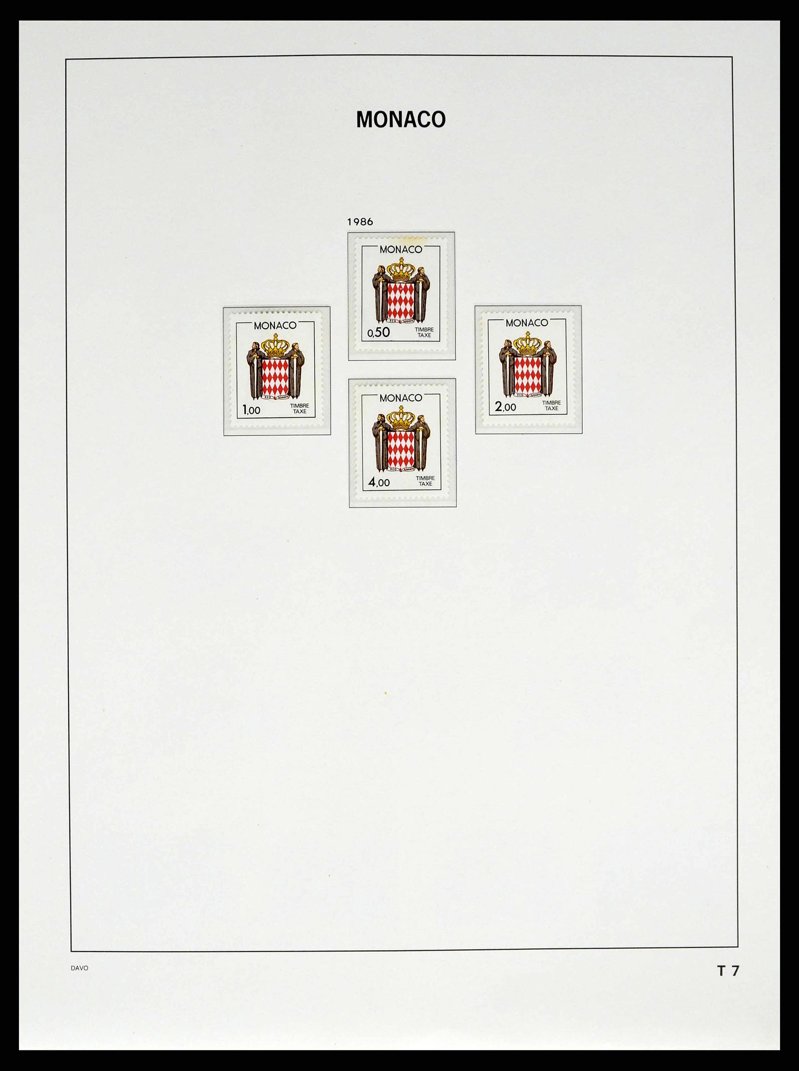 38725 0251 - Stamp collection 38725 Monaco 1885-1997.