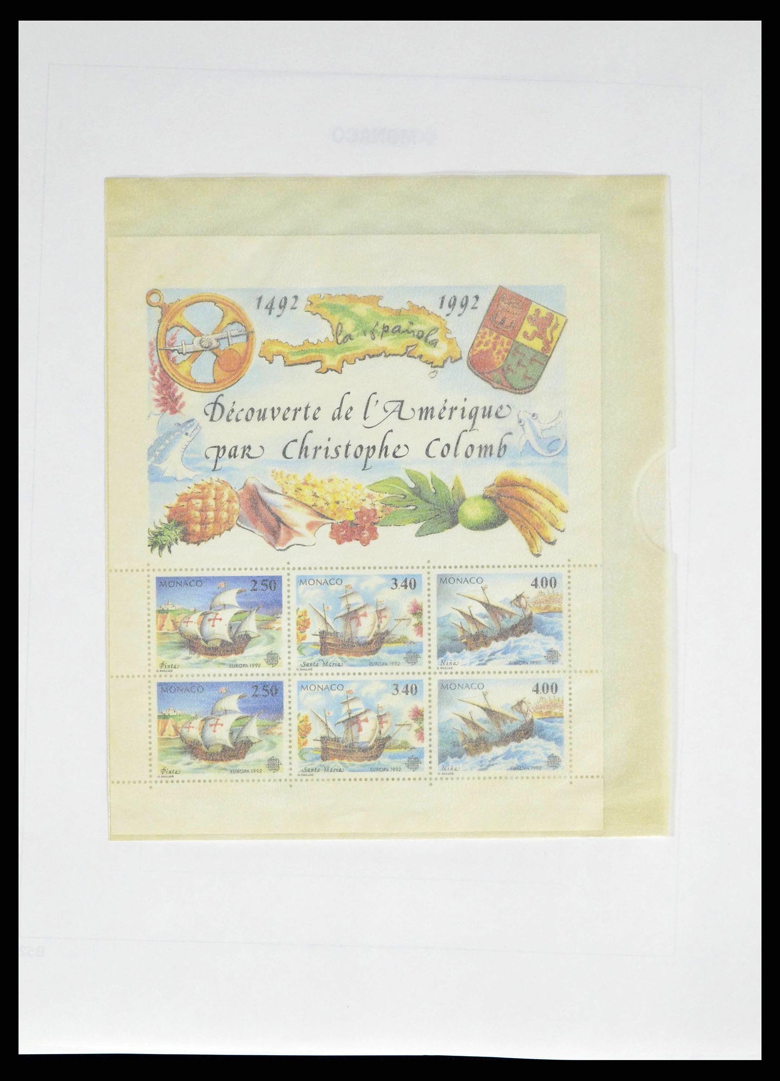 38725 0273 - Stamp collection 38725 Monaco 1885-1997.