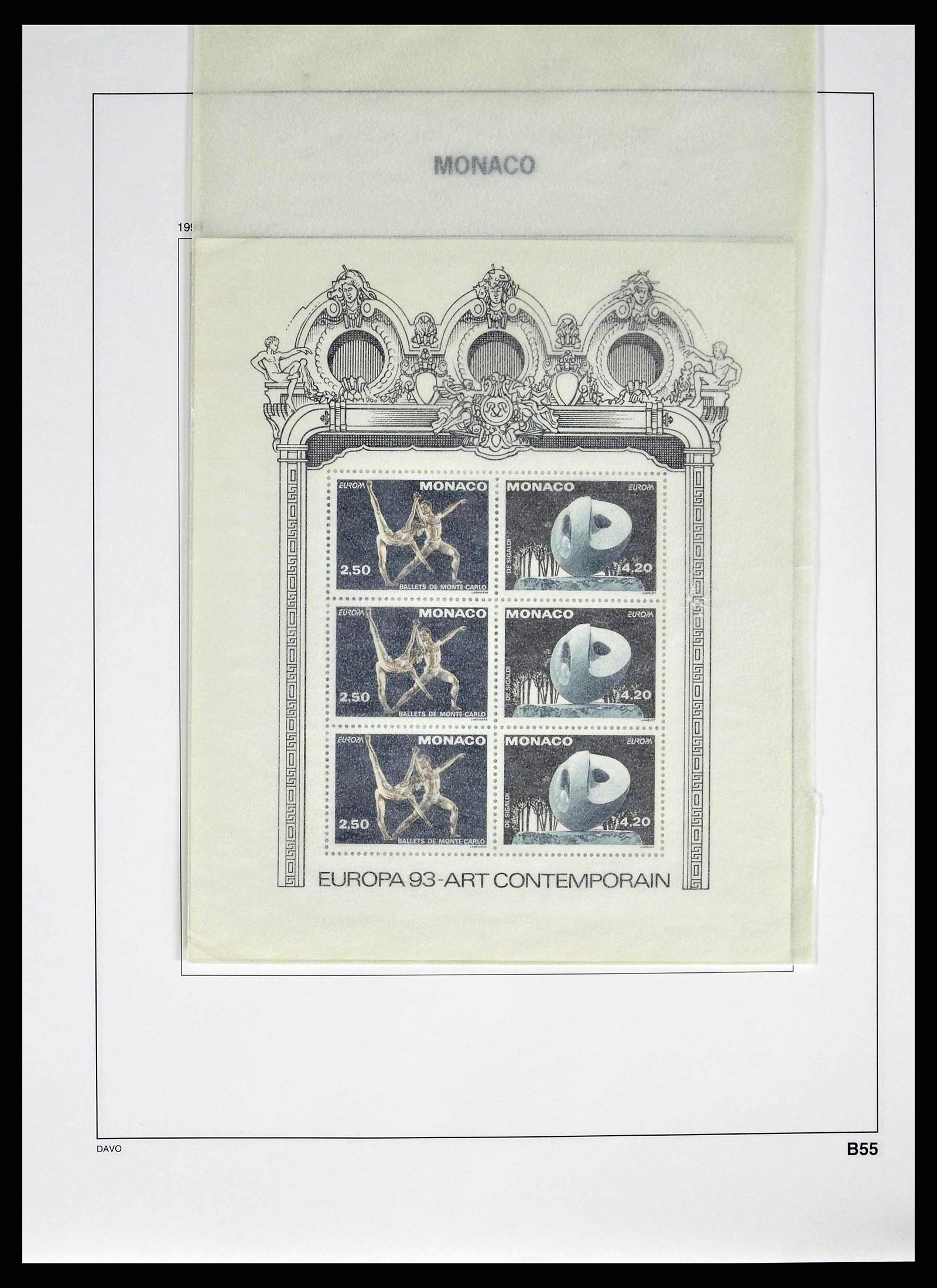 38725 0275 - Stamp collection 38725 Monaco 1885-1997.