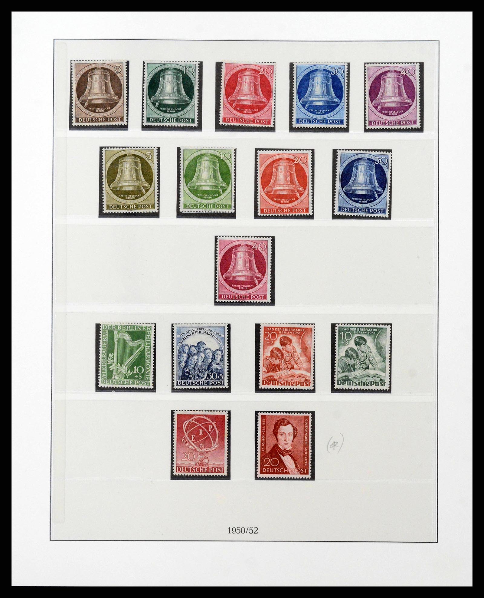 38727 0004 - Postzegelverzameling 38727 Berlijn 1948-1984.