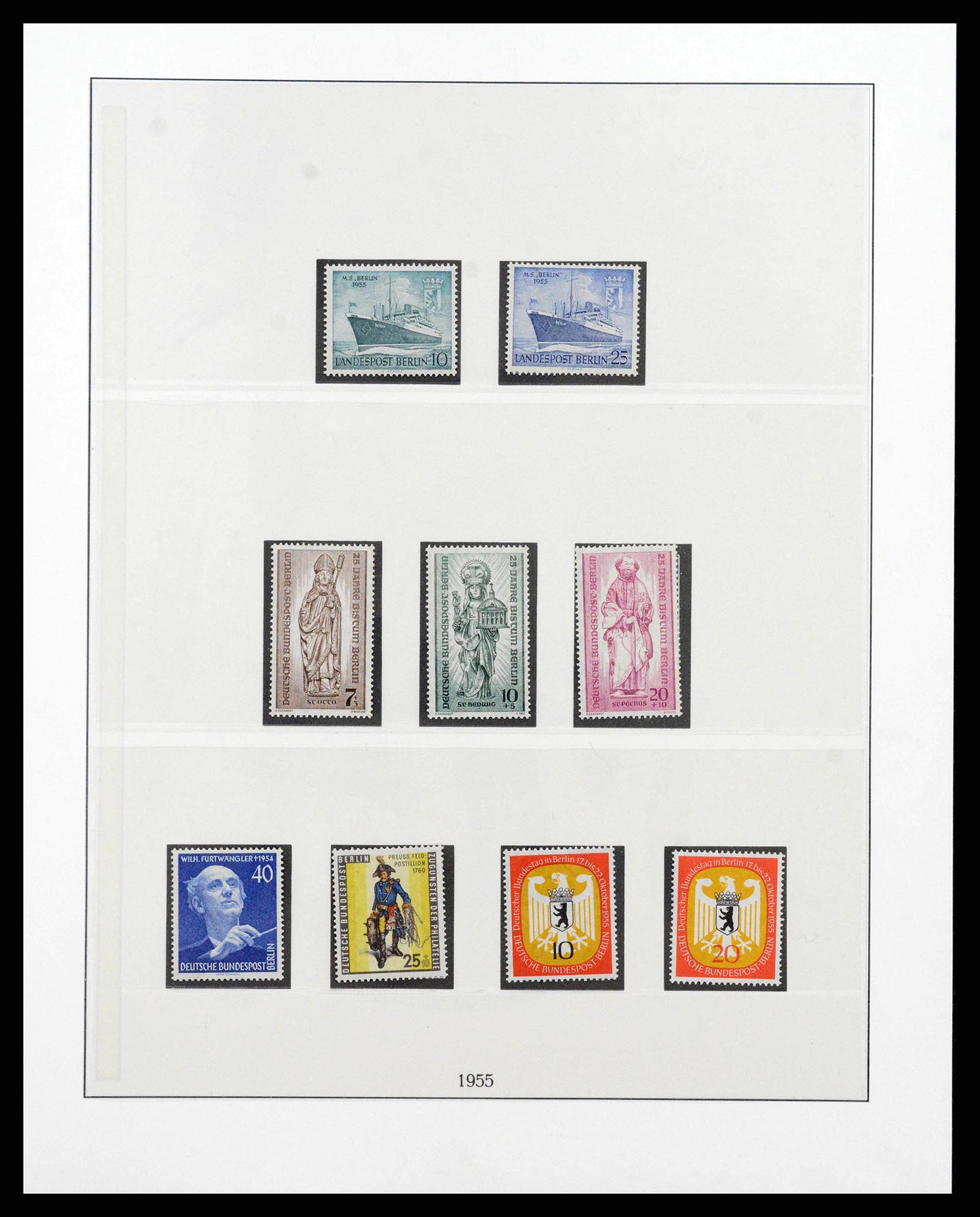 38727 0008 - Postzegelverzameling 38727 Berlijn 1948-1984.