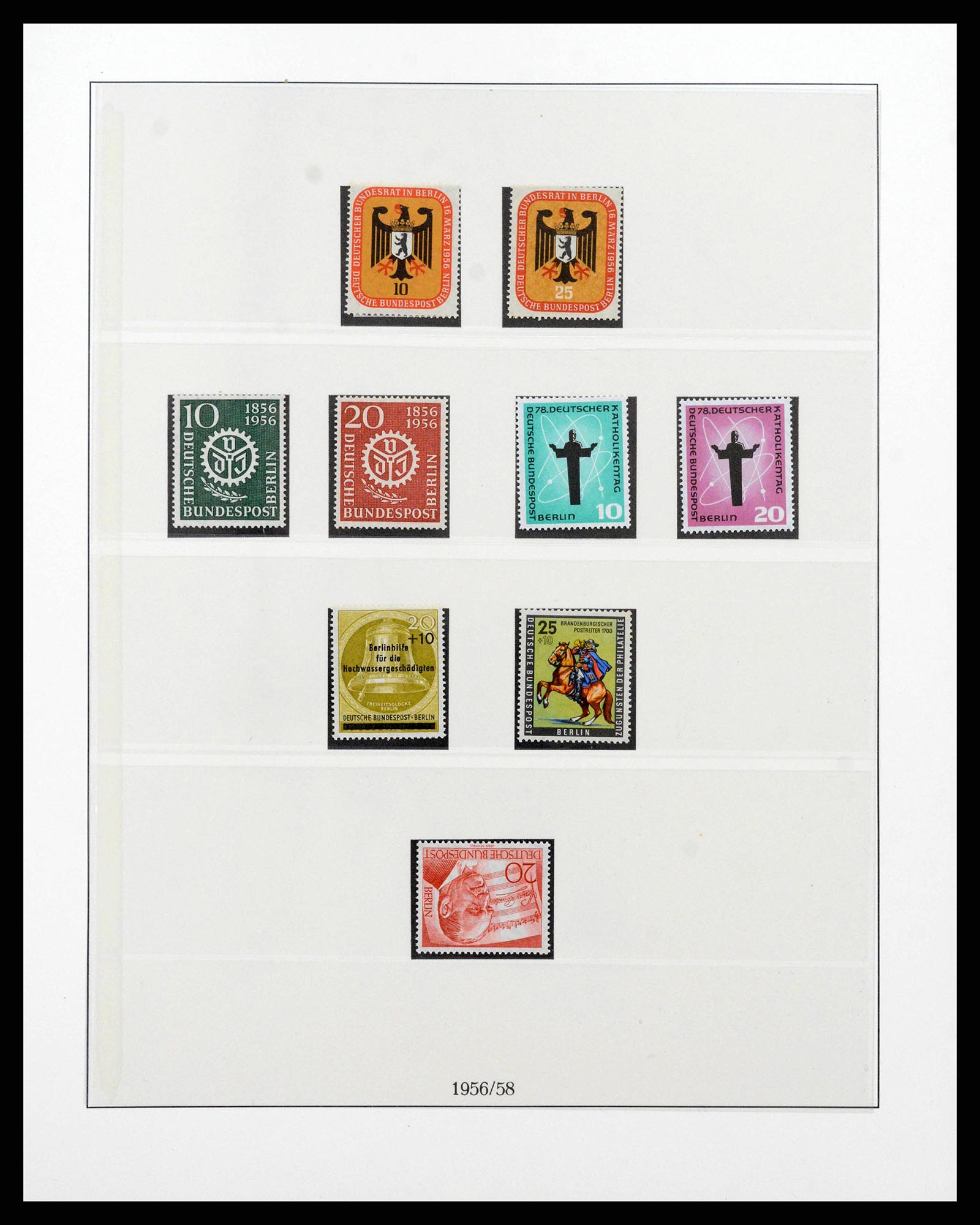 38727 0010 - Postzegelverzameling 38727 Berlijn 1948-1984.