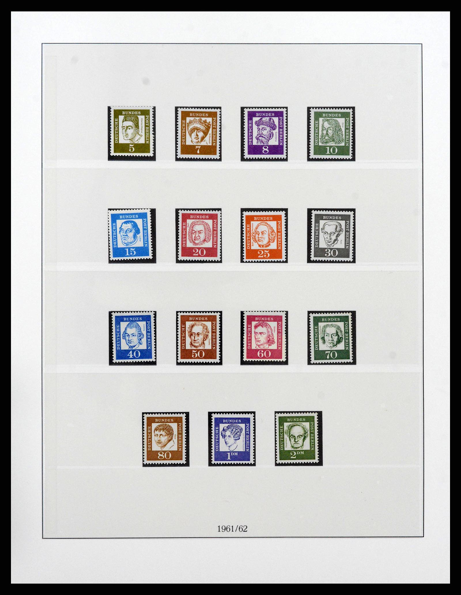 38727 0015 - Postzegelverzameling 38727 Berlijn 1948-1984.