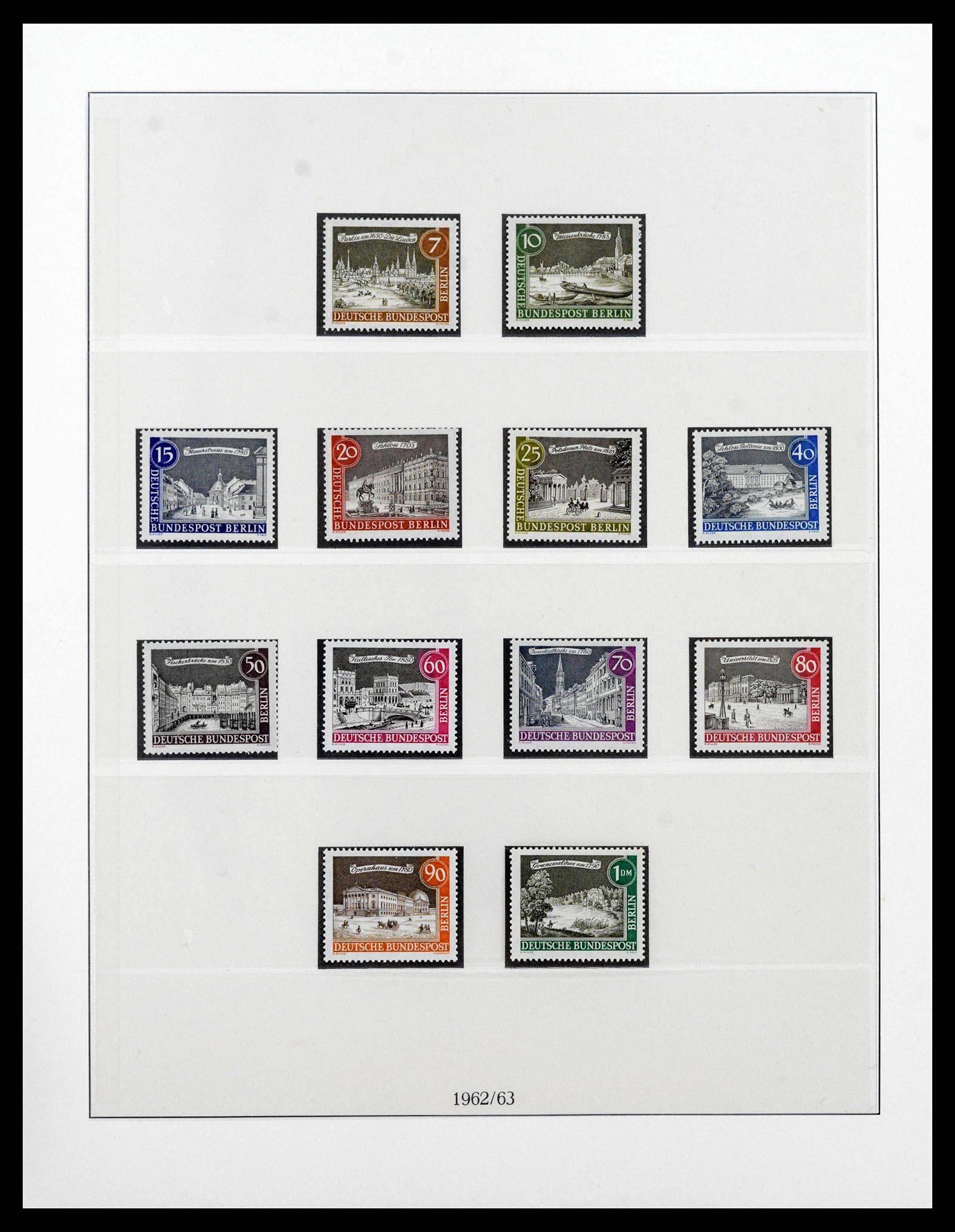 38727 0016 - Postzegelverzameling 38727 Berlijn 1948-1984.
