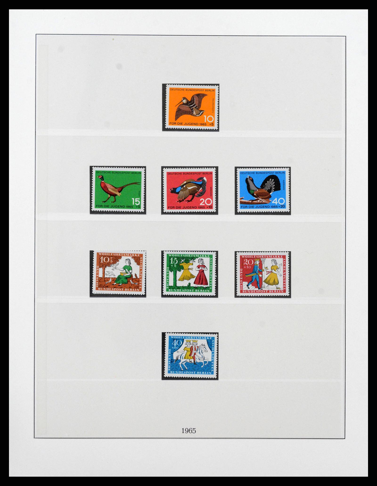 38727 0019 - Postzegelverzameling 38727 Berlijn 1948-1984.